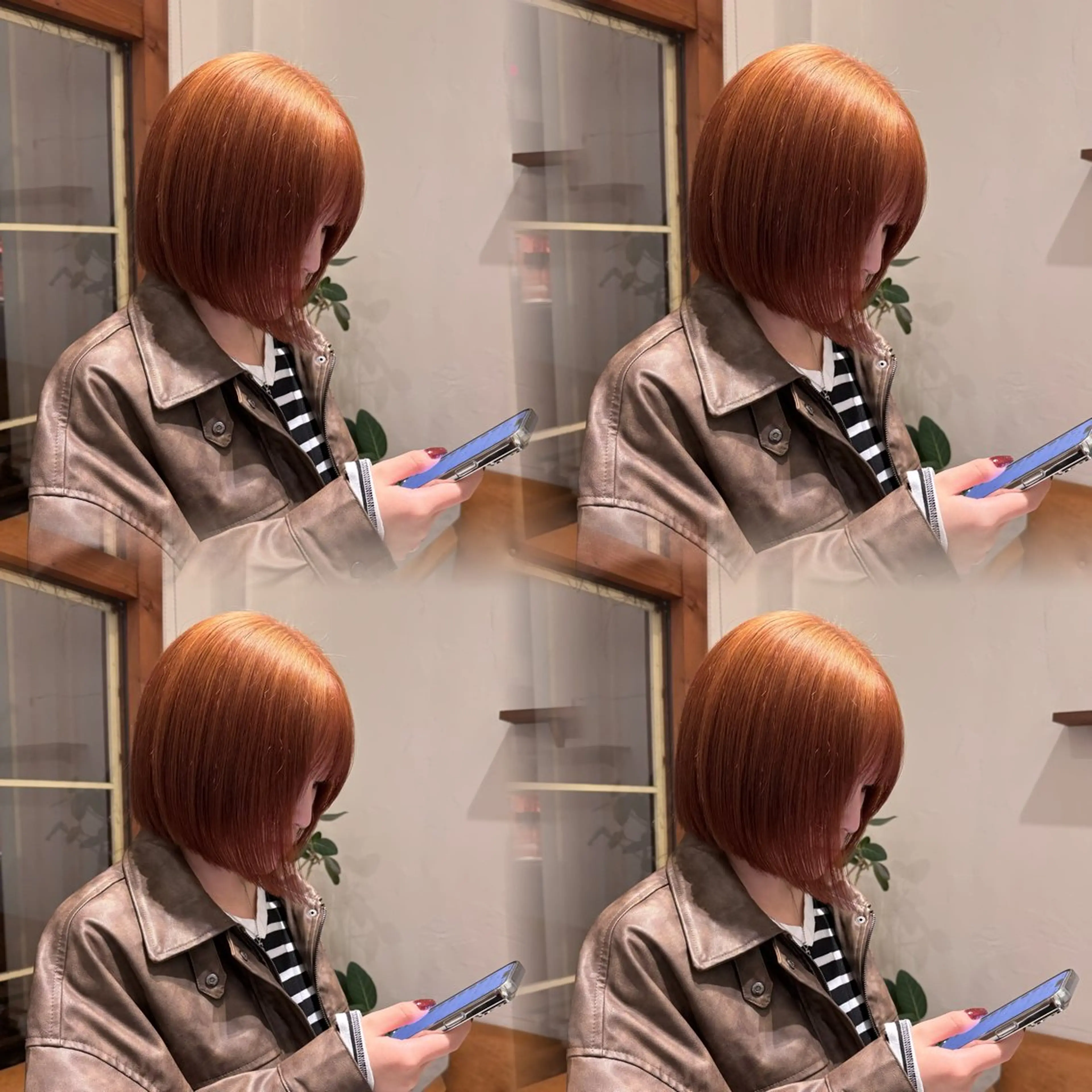 ショート カラー ヘアカラー 🦋レイヤーカット 🌈MEGUのヘアスタイル