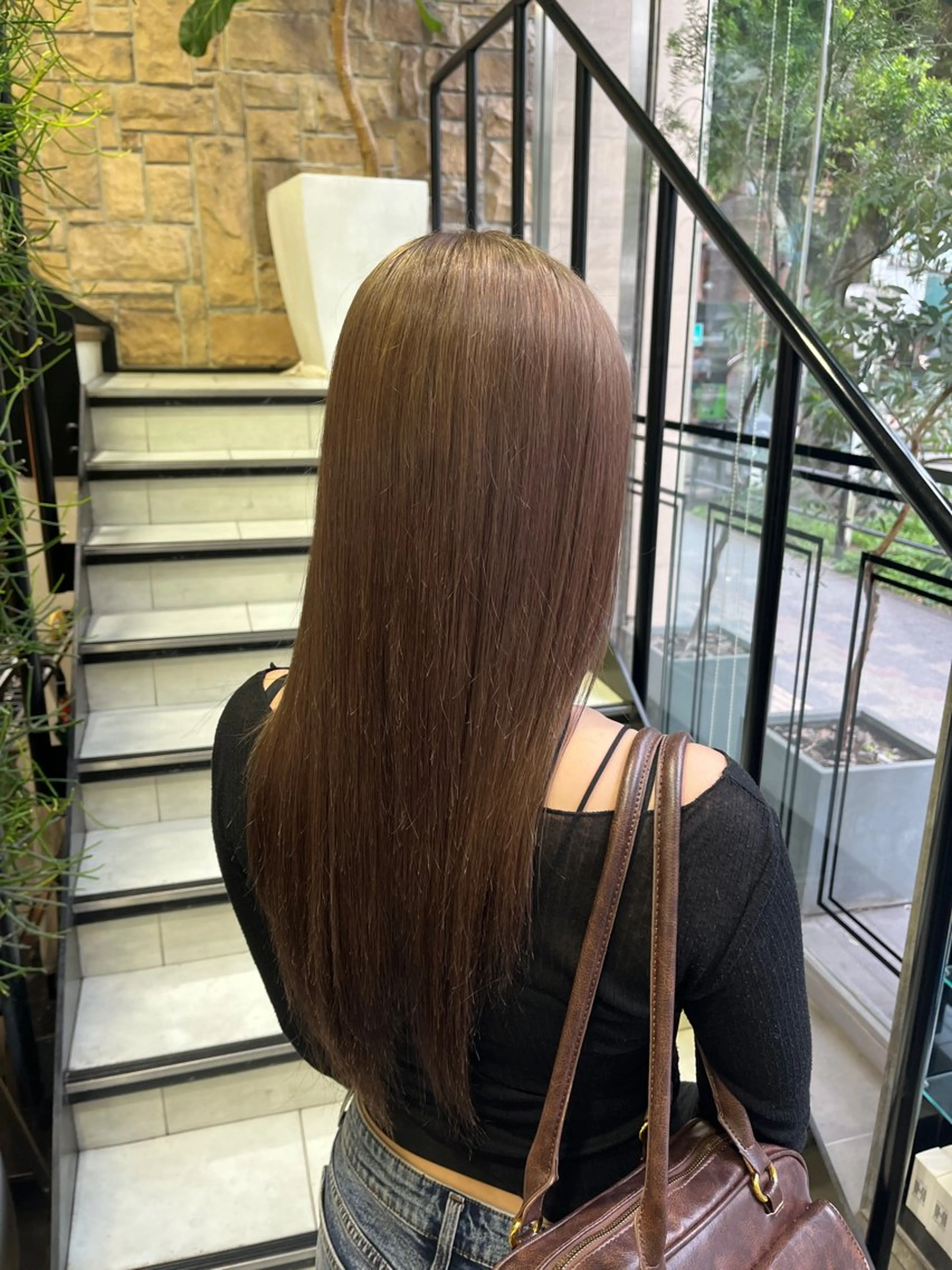 ロング カラー ヘアカラー waka❤️✨ レイヤーボブ/ネイルのヘアスタイル