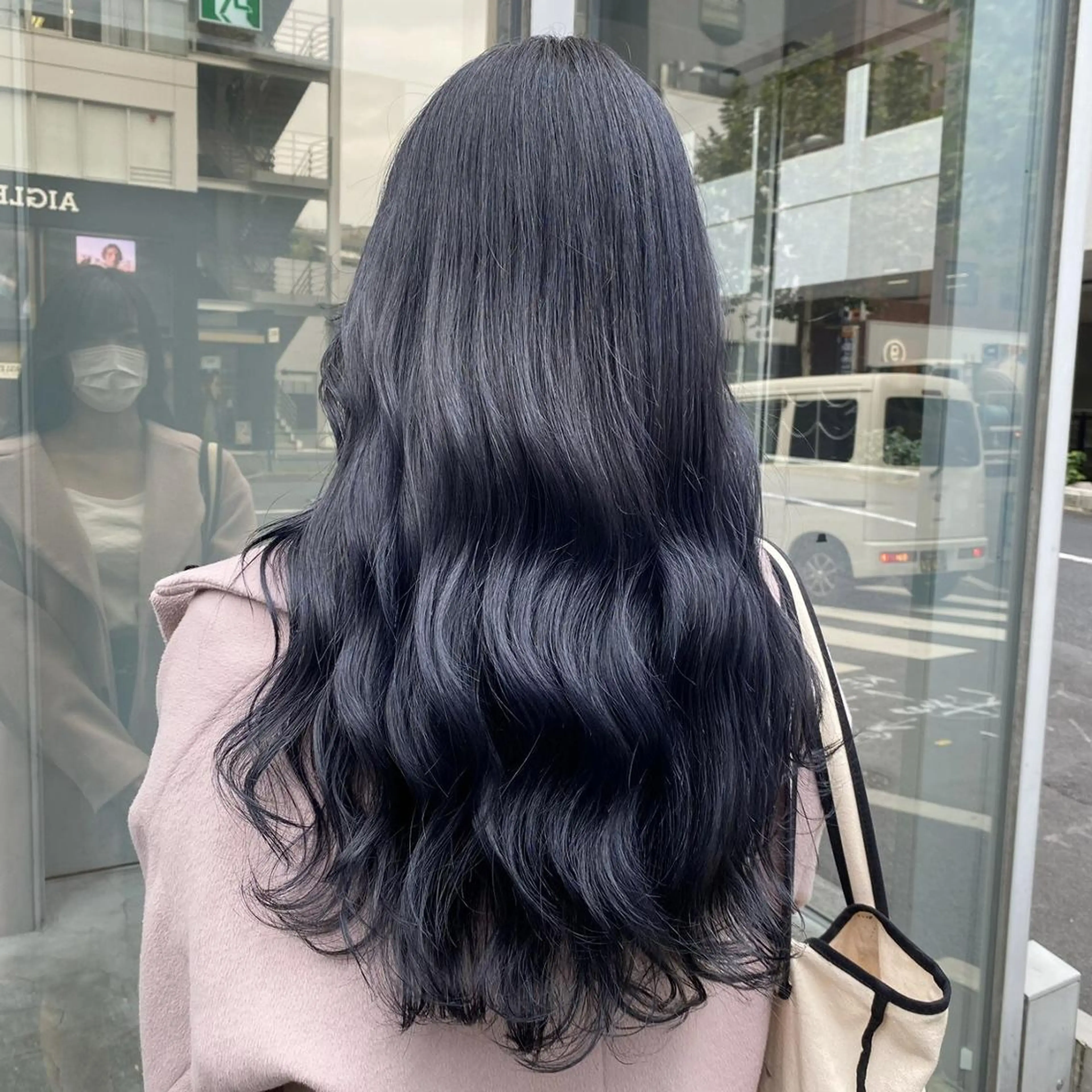 ロング カラー ヘアカラー ♥️韓国ヘア レイヤー♥️ゆりのヘアスタイル