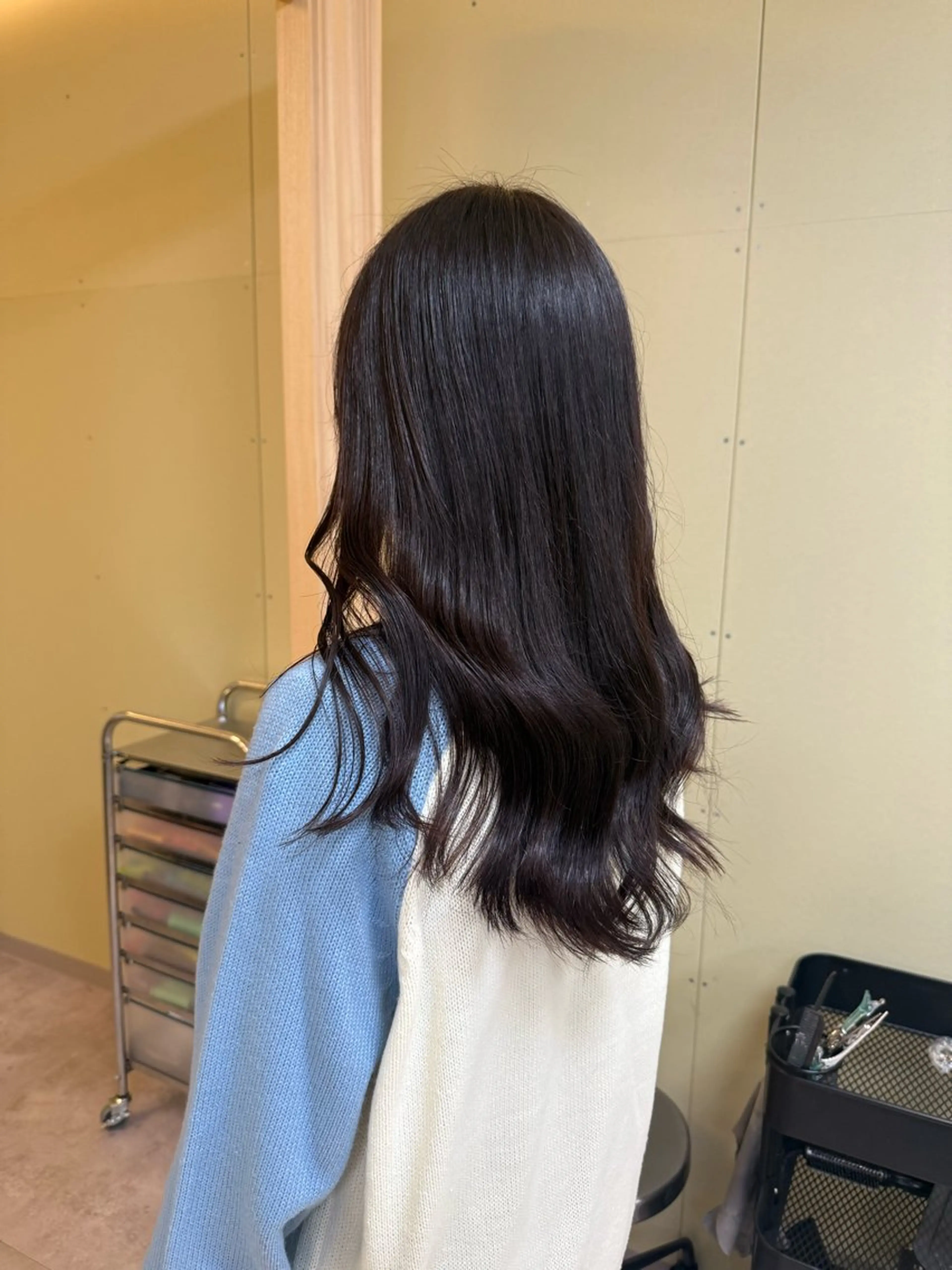 ミディアム カラー カット ヘアカラー トリートメント 伶風/ボブ/ ヘーゼルベージュのヘアスタイル