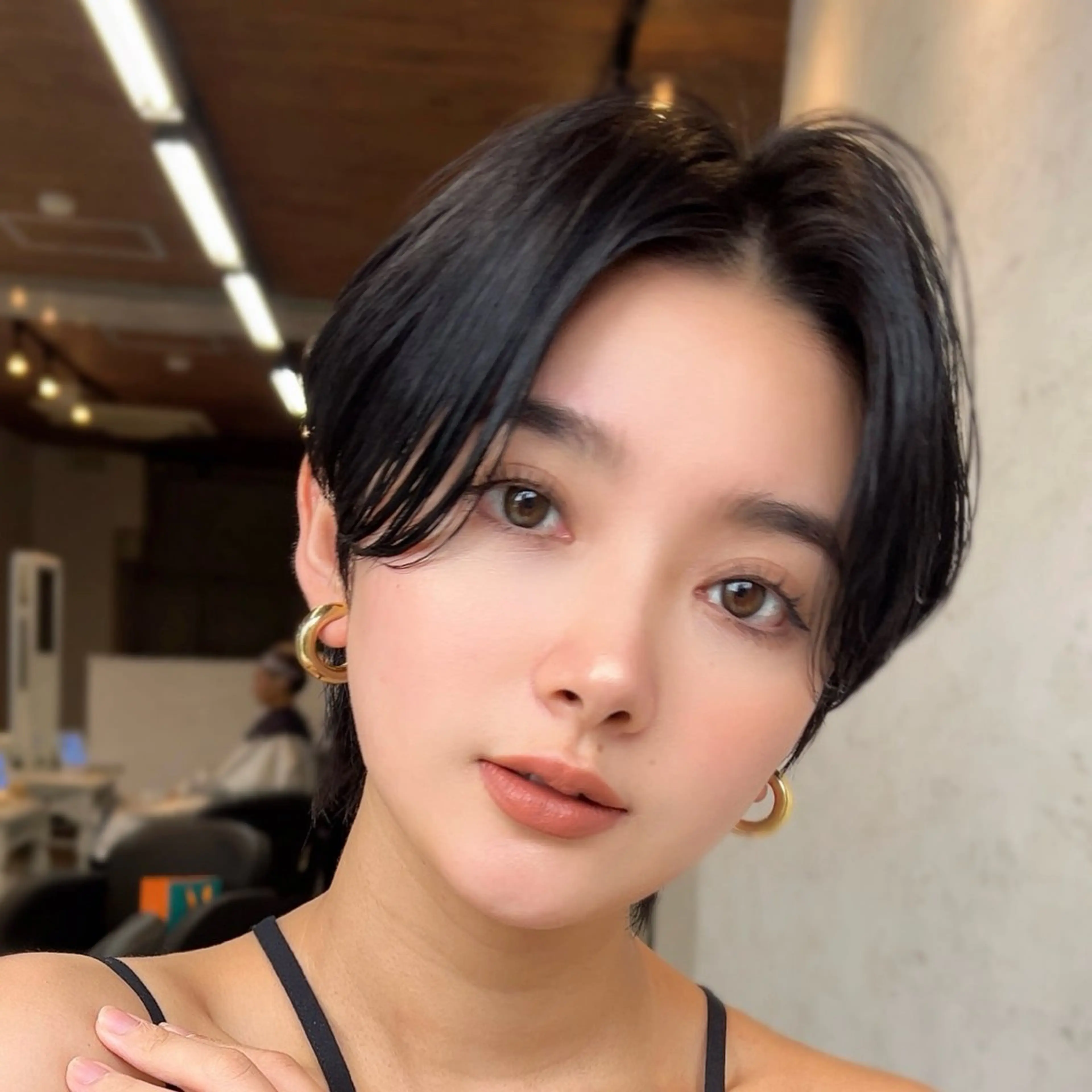 ショート カット ヘアカラー トリートメント calna by  elmo所属・ショート特化美容師 大阪京橋　大本　渉のヘアスタイル
