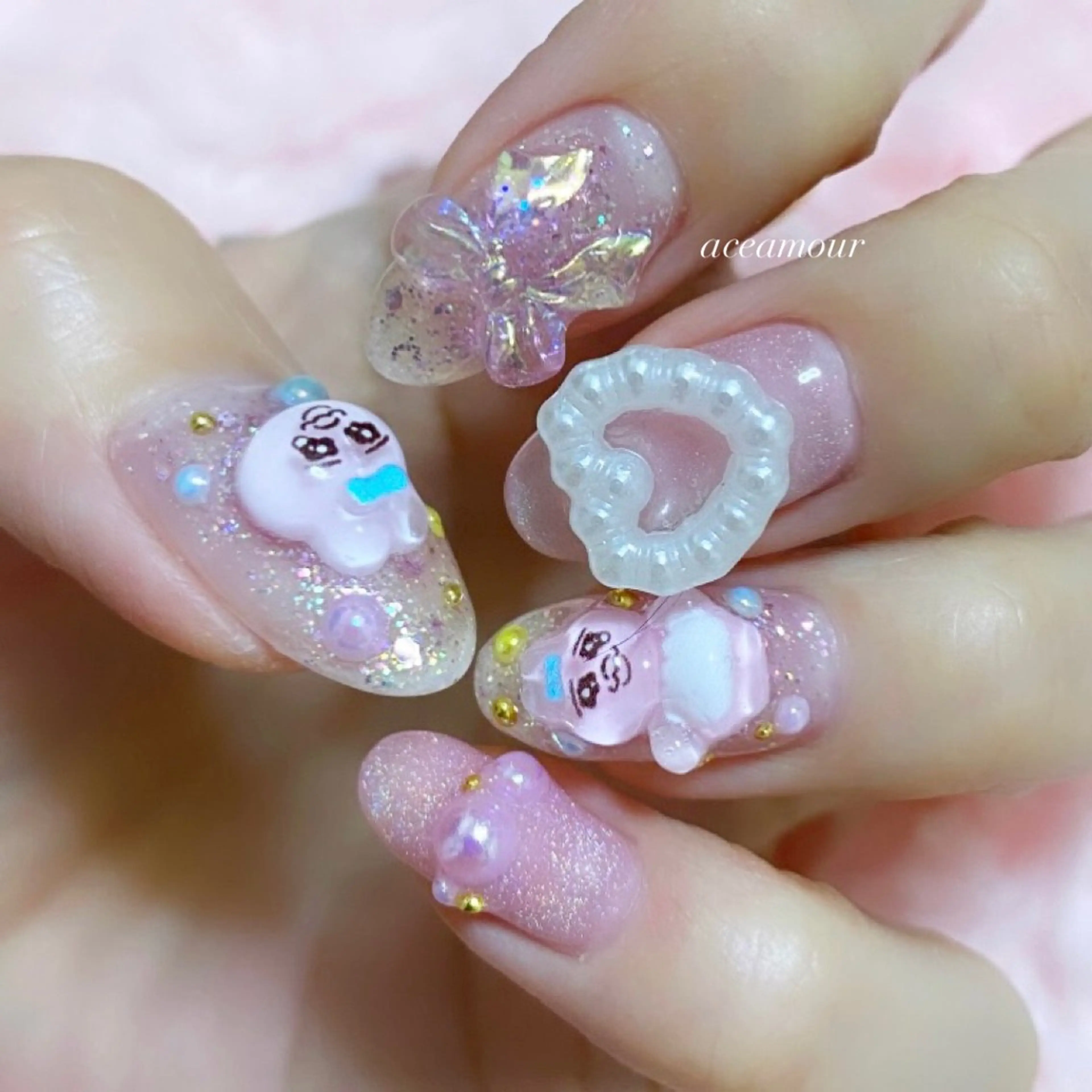 ネイル ネイル/耳つぼ /新ホワイトニングのネイルデザイン