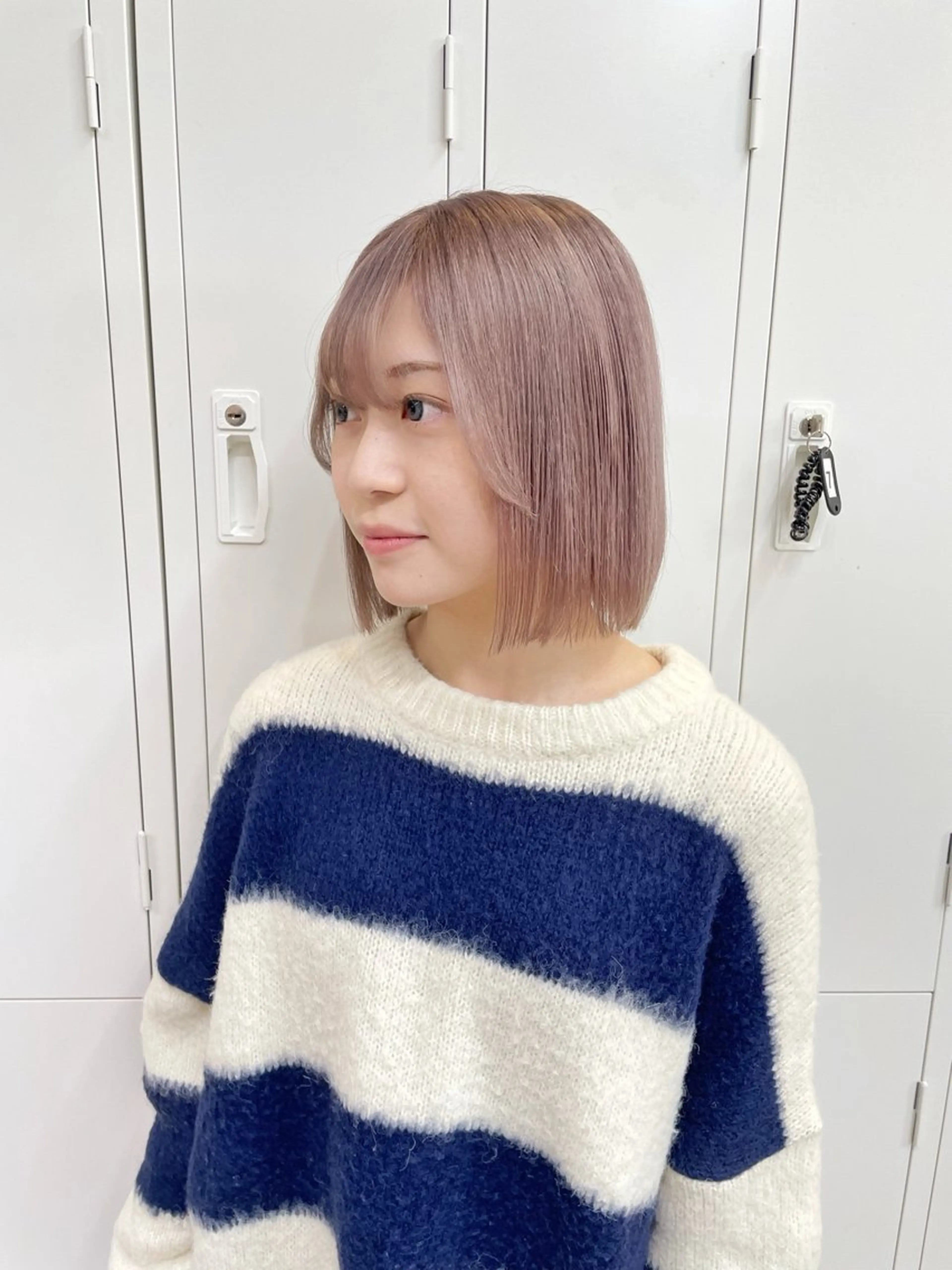 ショート カラー 田中大星 /ボブ 縮毛矯正のヘアスタイル