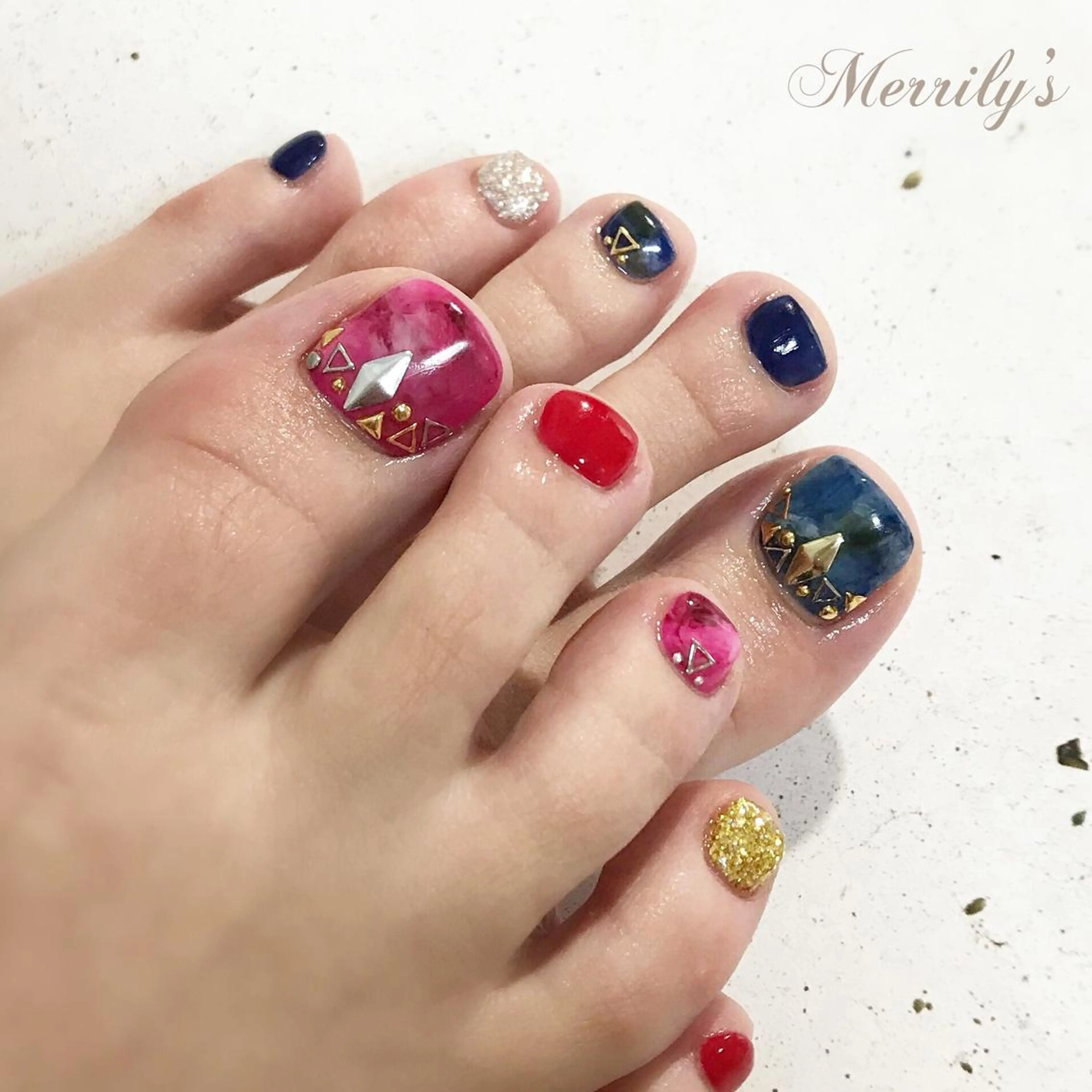 ネイル Merrily's所属・Merrily's Hagi Minaのネイルデザイン