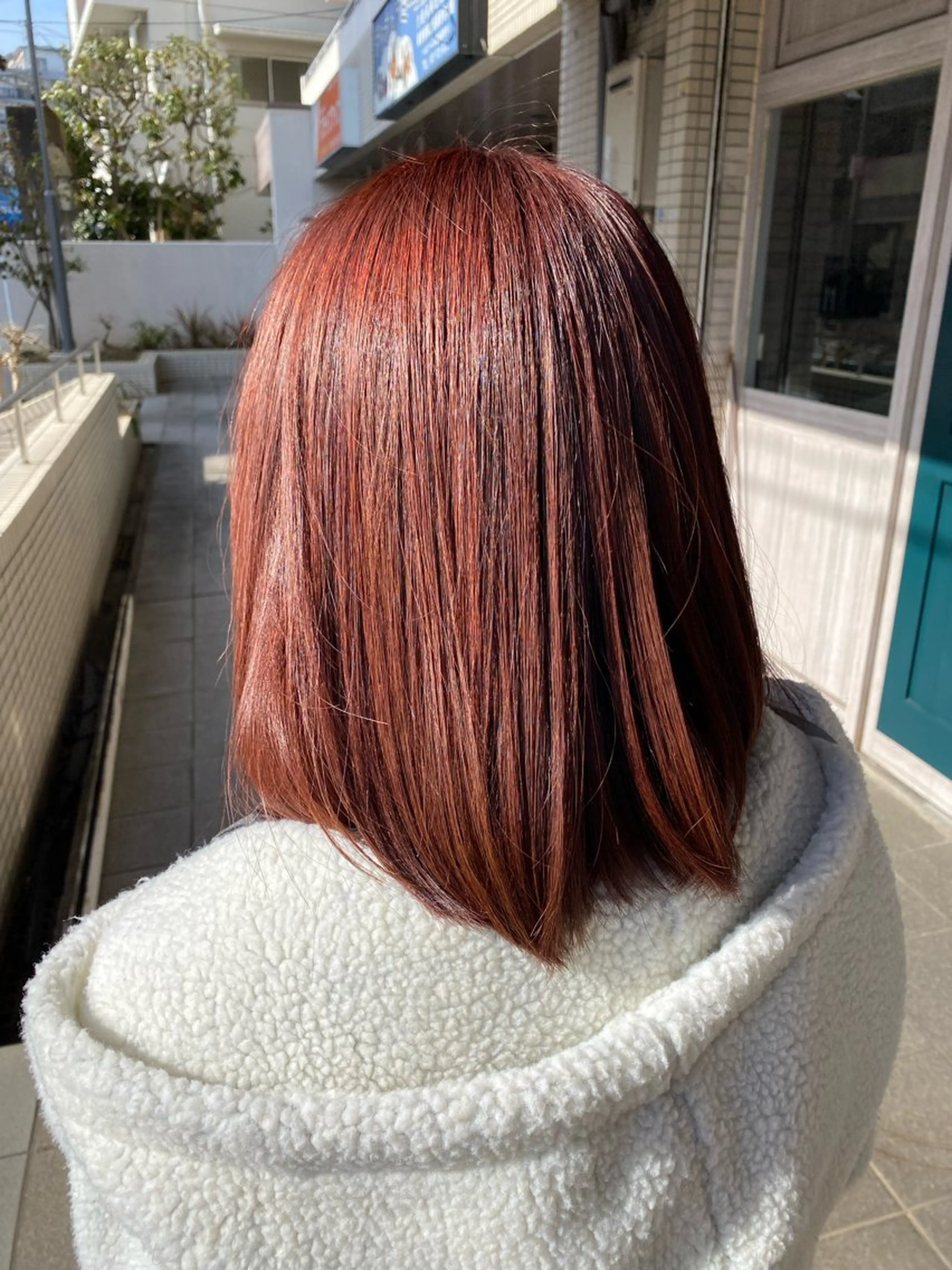 ミディアム カット ヘアカラー トリートメント 野呂 隼人のヘアスタイル