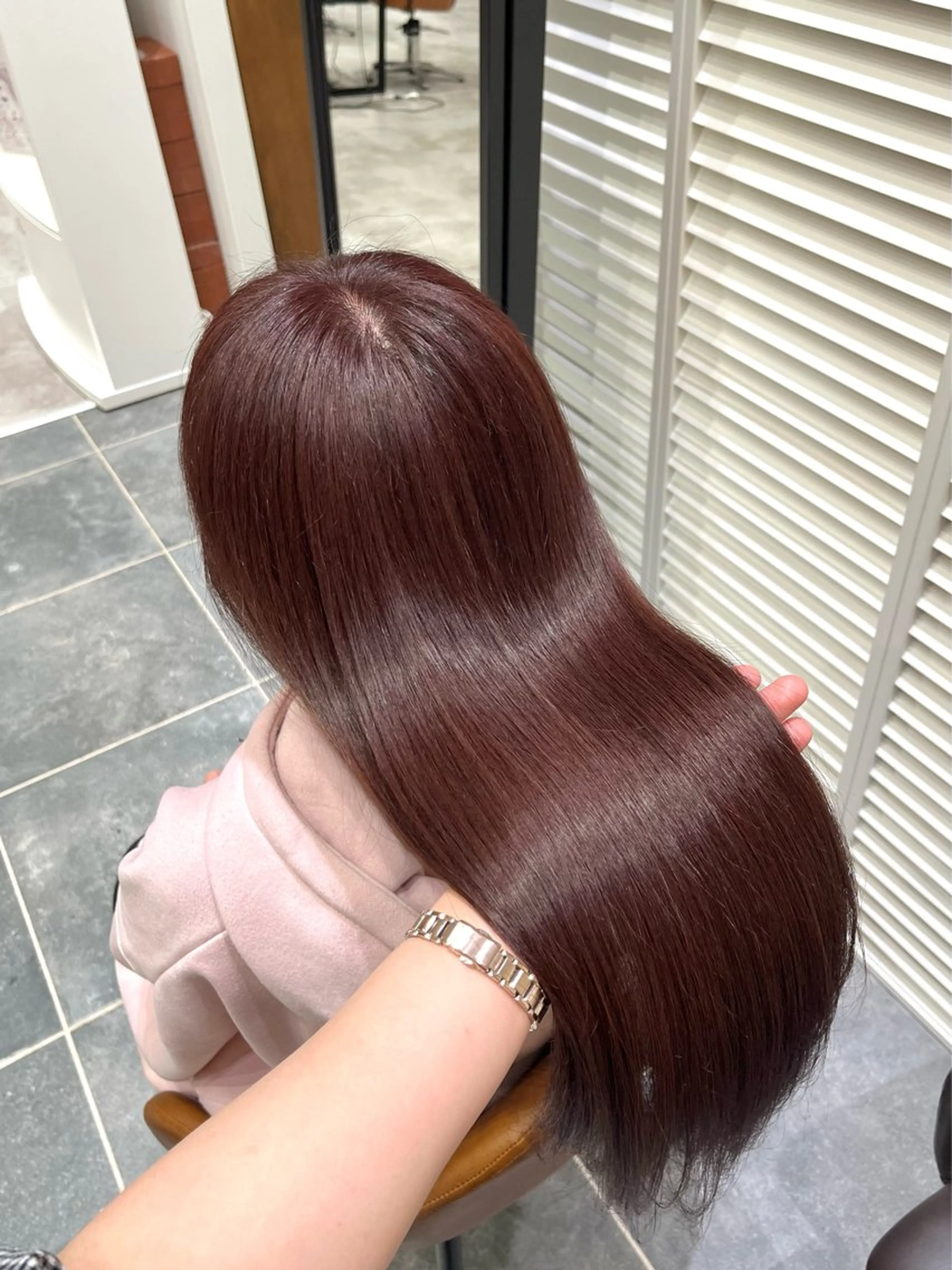 カラー ヘアカラー かわいいを＋🎀🤍 上品hair/ 星愛のヘアスタイル