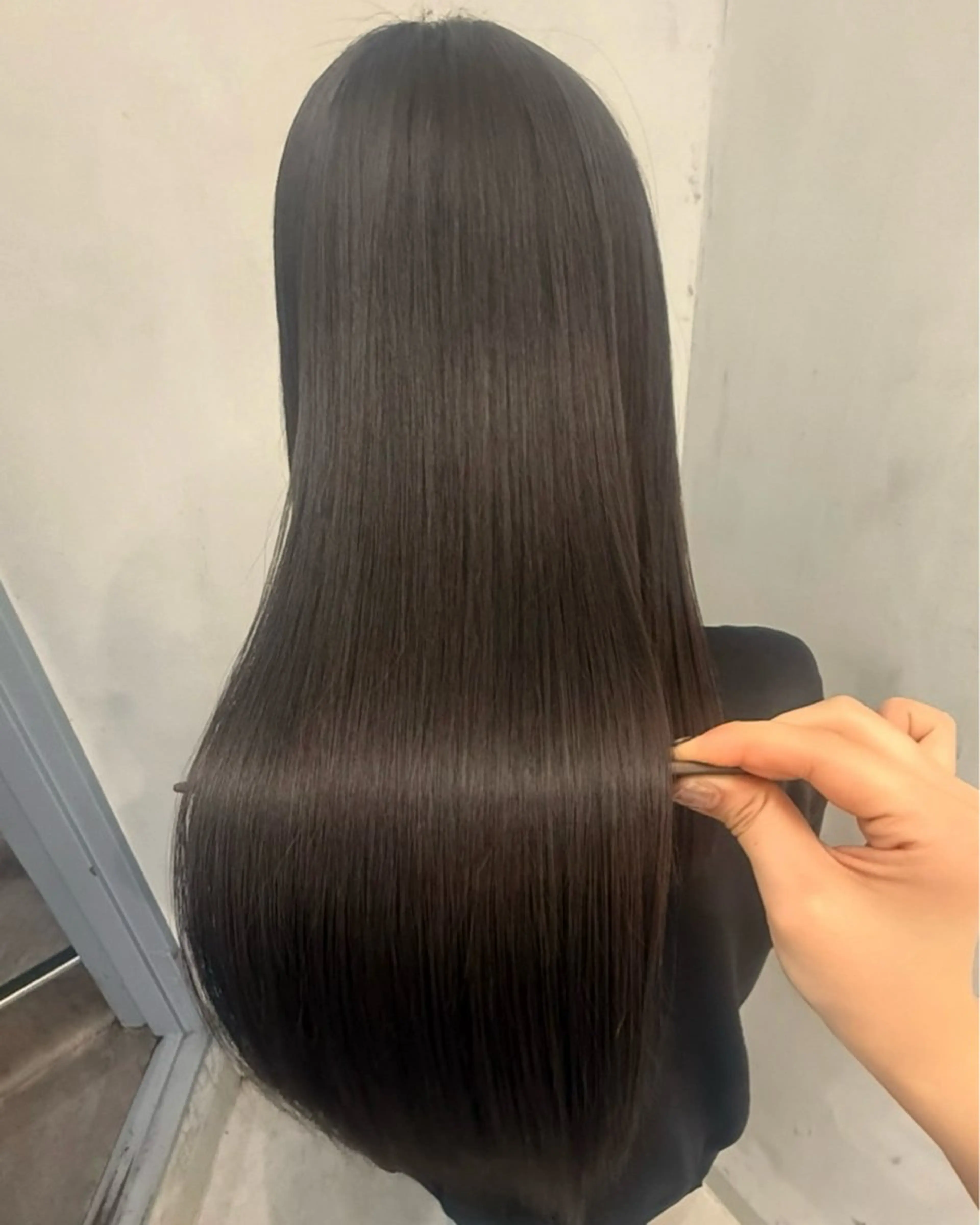 ロング 縮毛矯正 🥣marumo koharu🥣のヘアスタイル