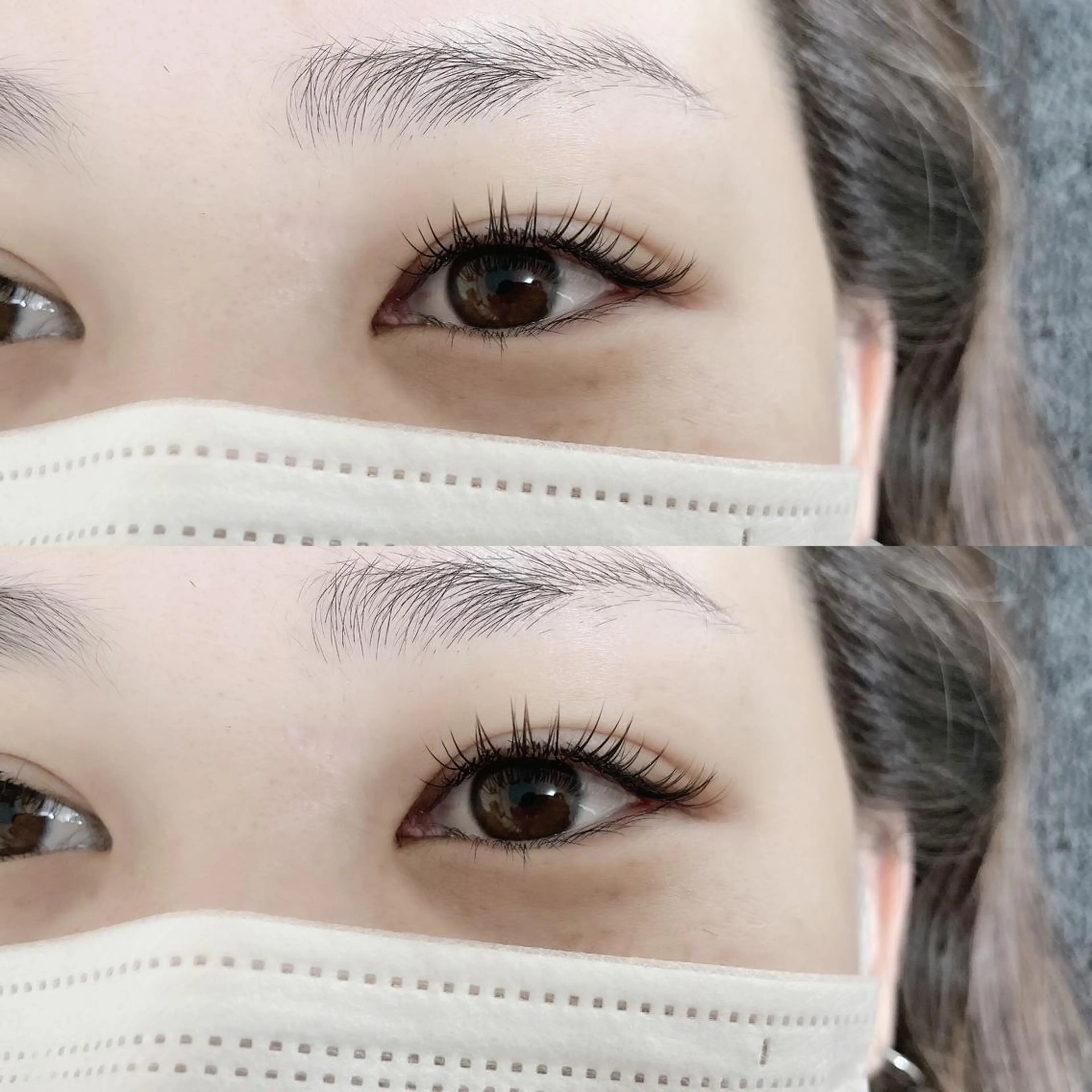 マツエク・マツパ カラーマツエク Fleur フルールのマツエク・マツパデザイン