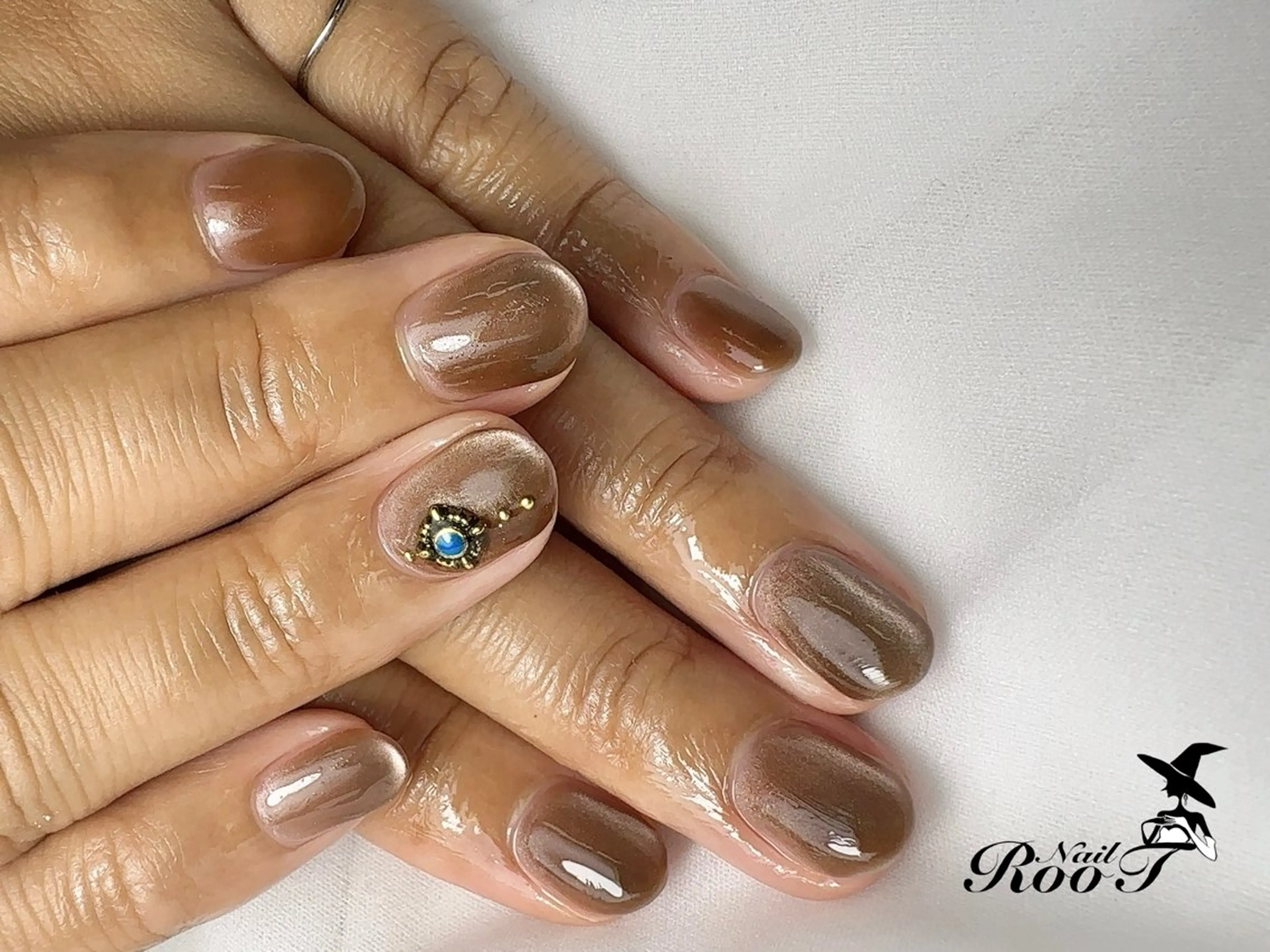 ネイル マグネットネイル ハンドネイル RooT Nailのネイルデザイン