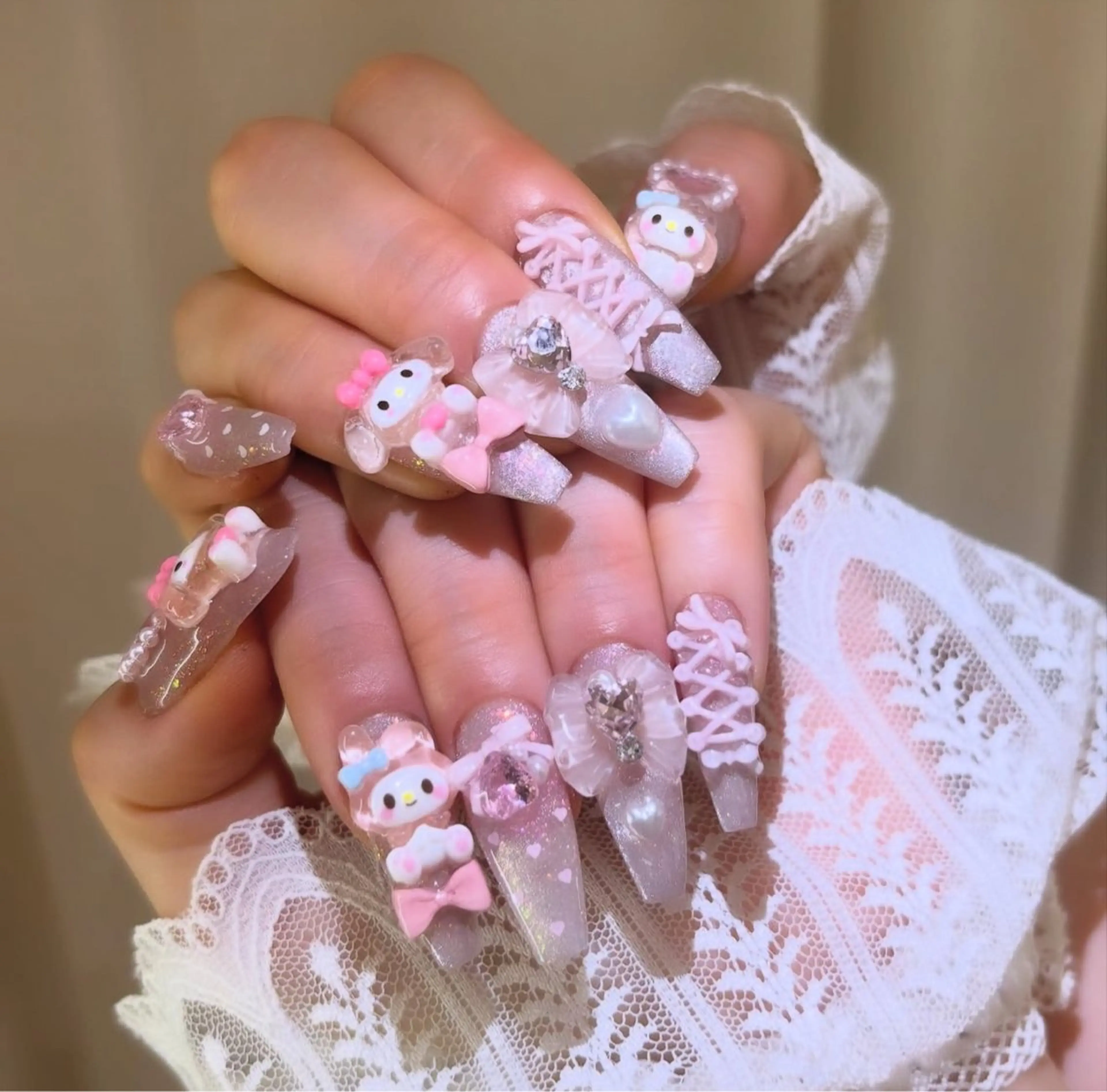 ネイル アートネイル ジェルネイル ネイルチップ Rin Rin TA Nailのネイルデザイン