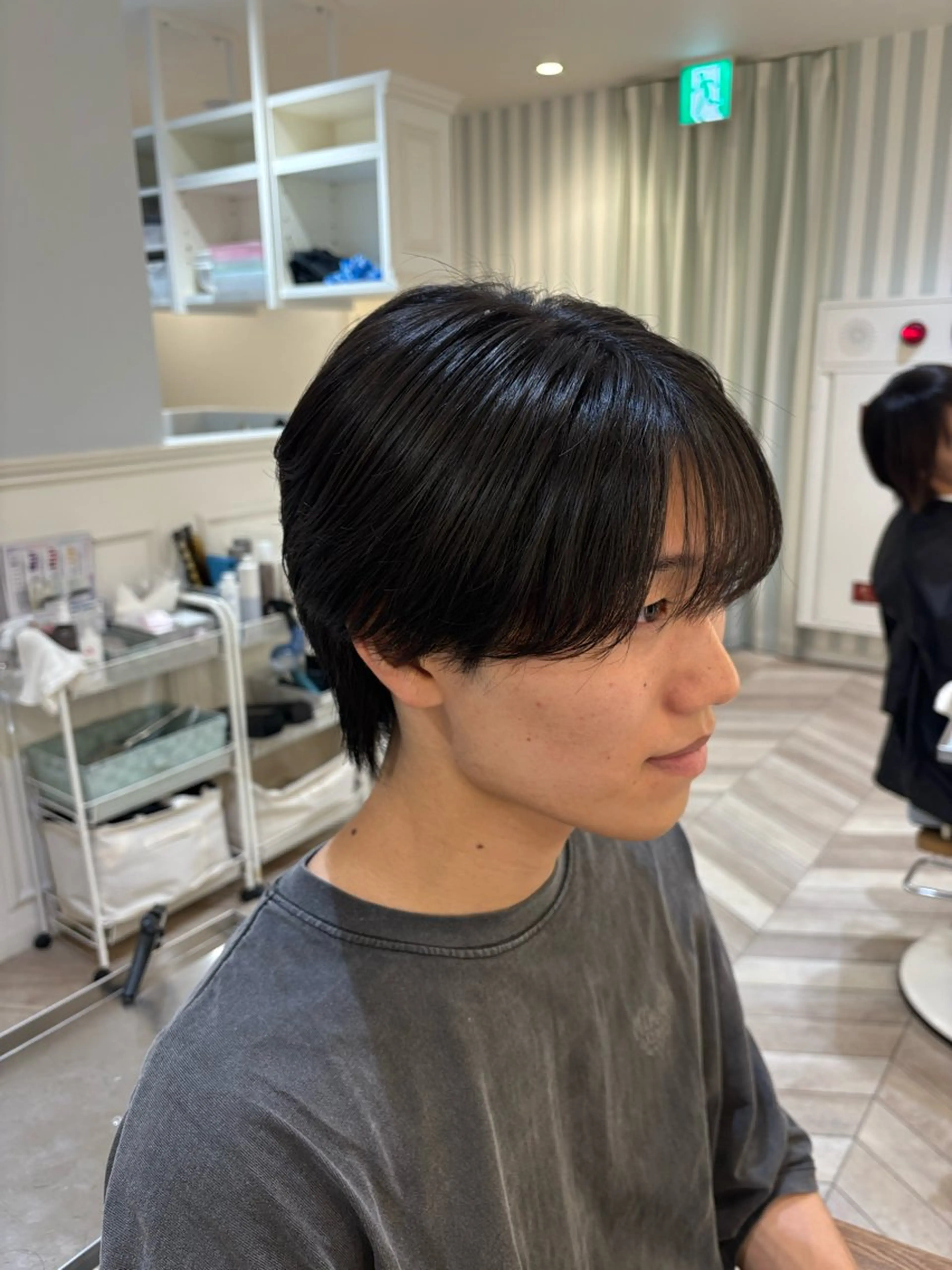 ショート メンズ マッシュウルフ マッシュ シースルーマッシュ メンズウルフカット ウルフカット 🇺🇸NYNY恒稀 (こうき)/メンズのヘアスタイル