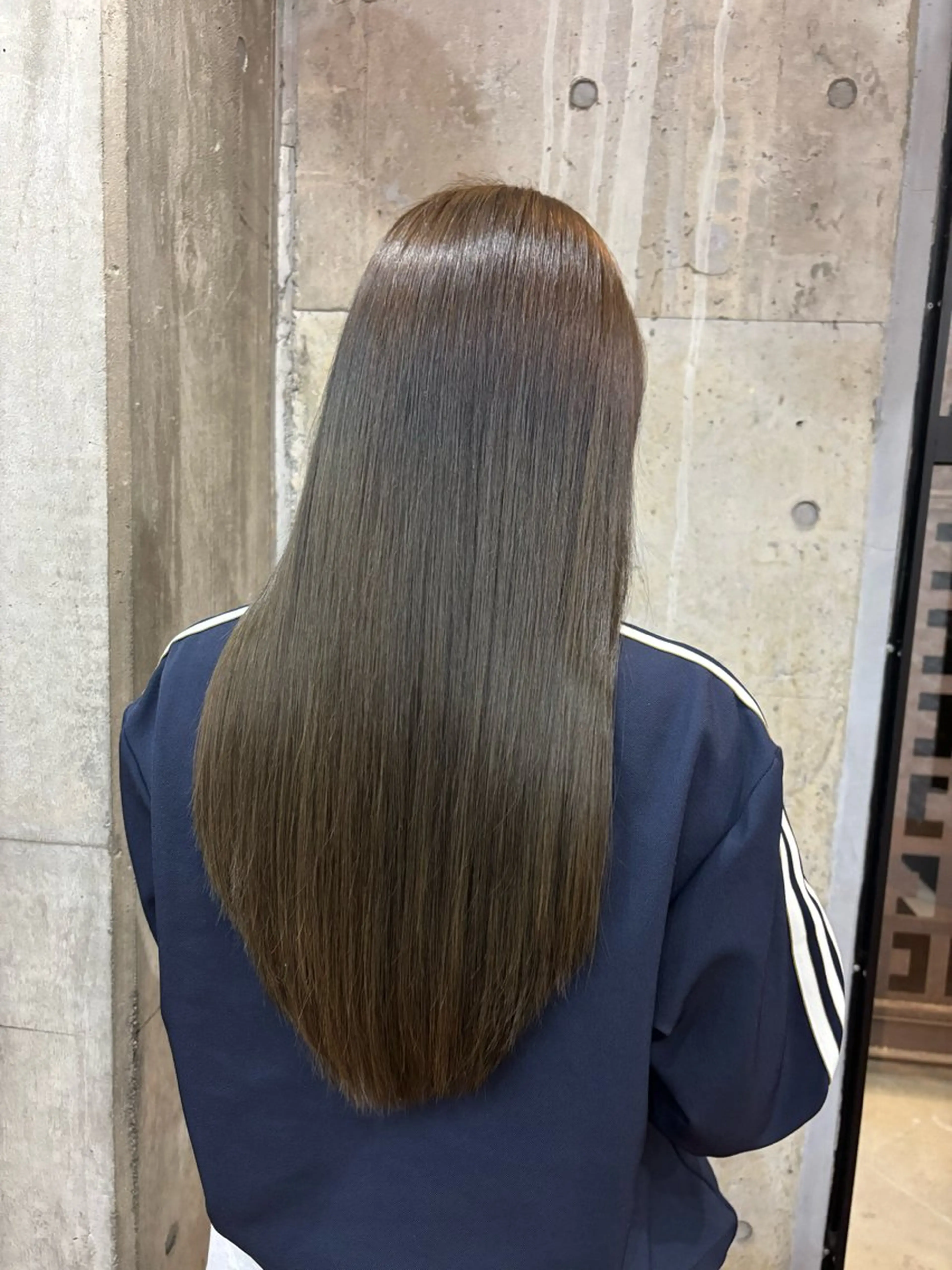 ロング カラー 透明感カラー グレージュ オリーブグレージュ オリーブグレー ヘアカラー コトミ /透明感カラー⭐️のヘアスタイル