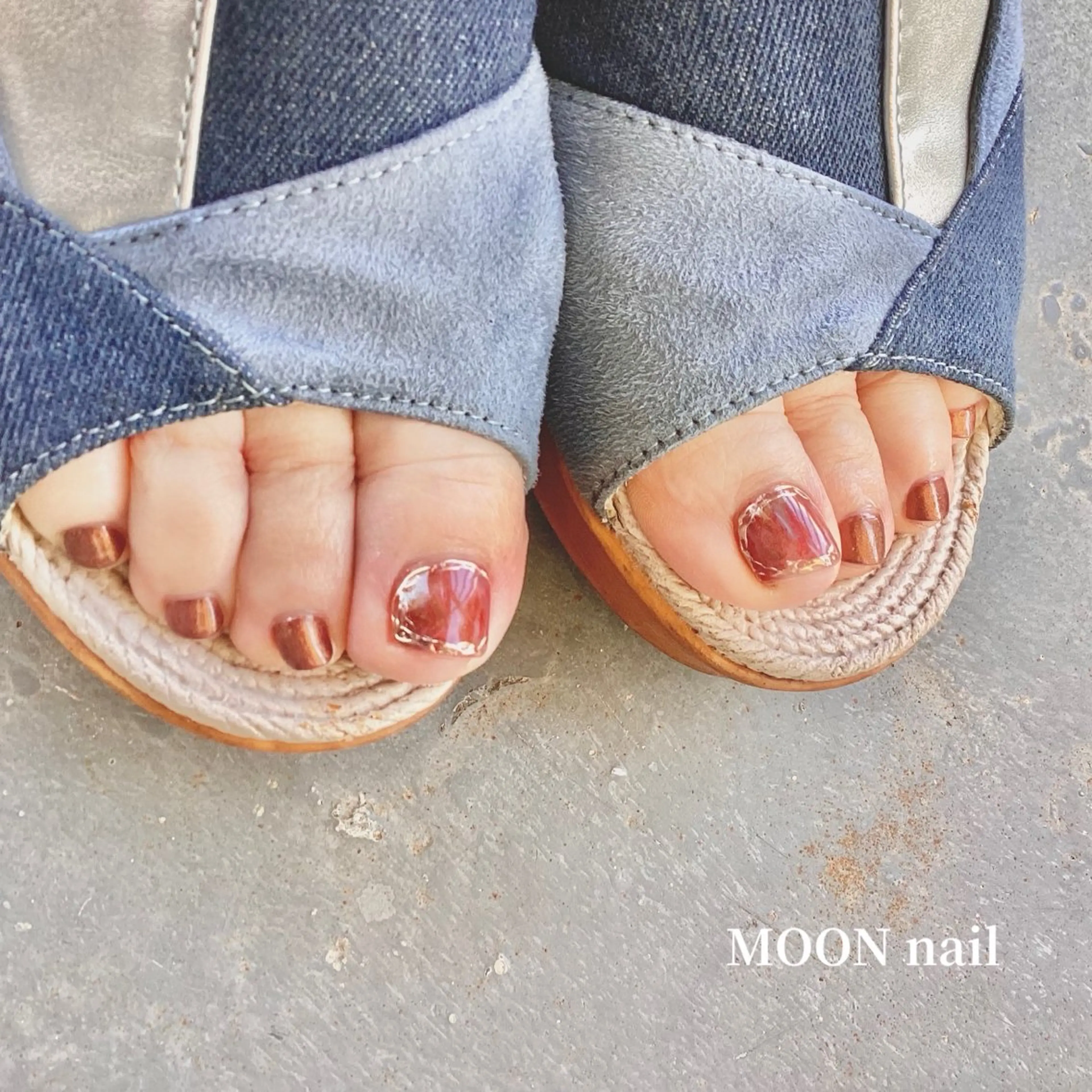 ネイル フットネイル 浦添 MOON  nailのネイルデザイン