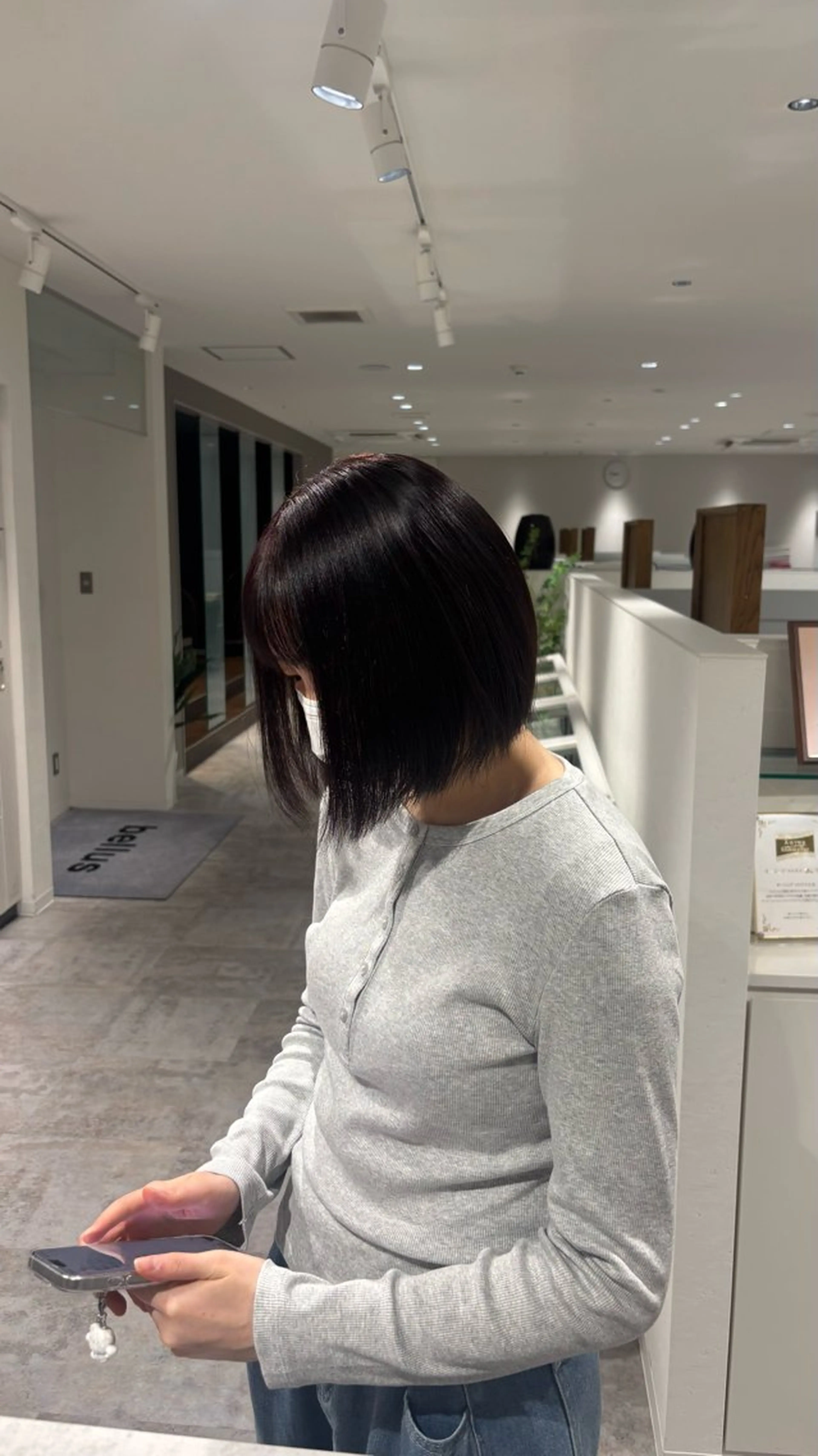 レディースカット＋ワンカラーの写真