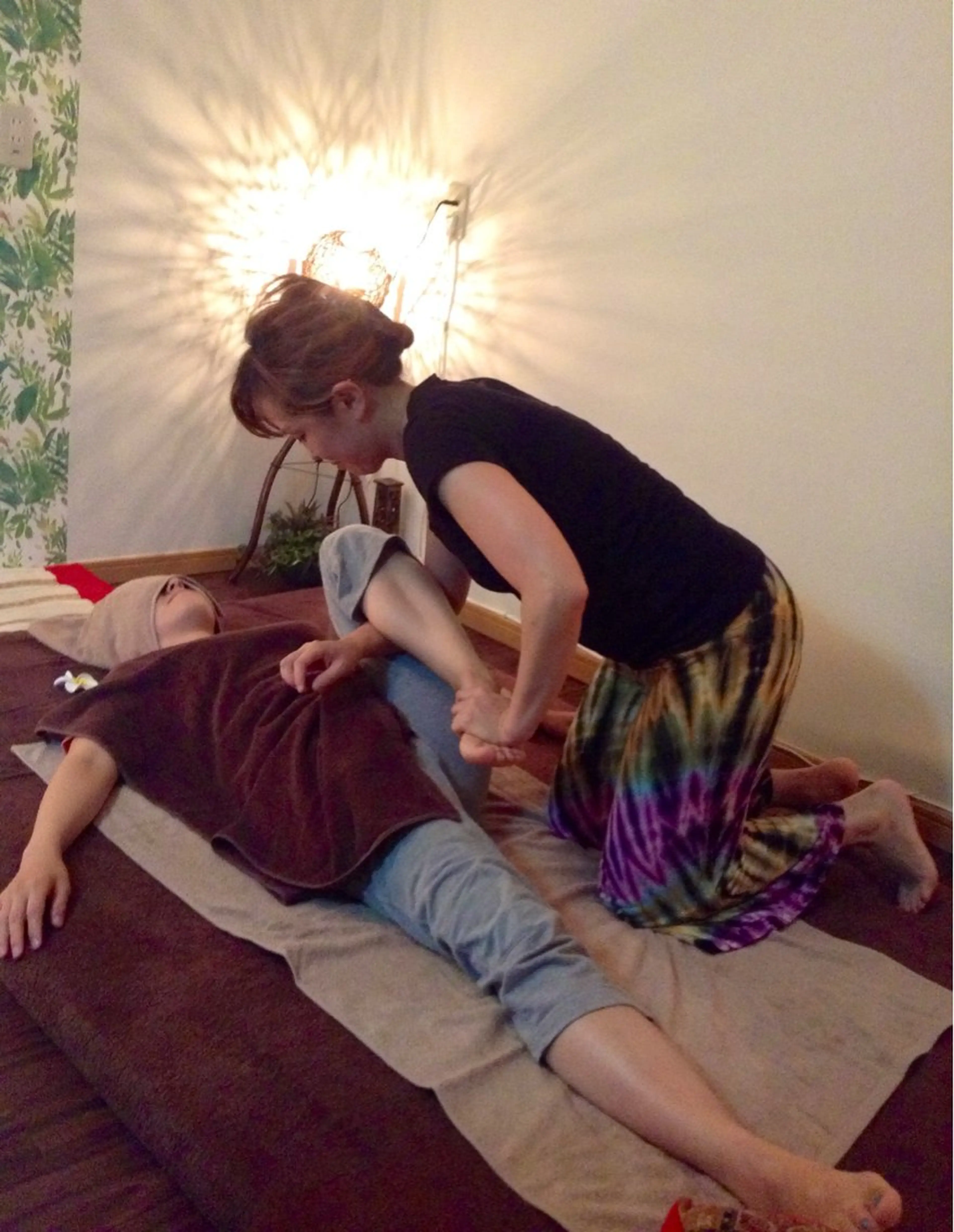 タイ式ボディケア 100分　　　　　　　　　　［ベッドで行うタイ古式マッサージ］の写真