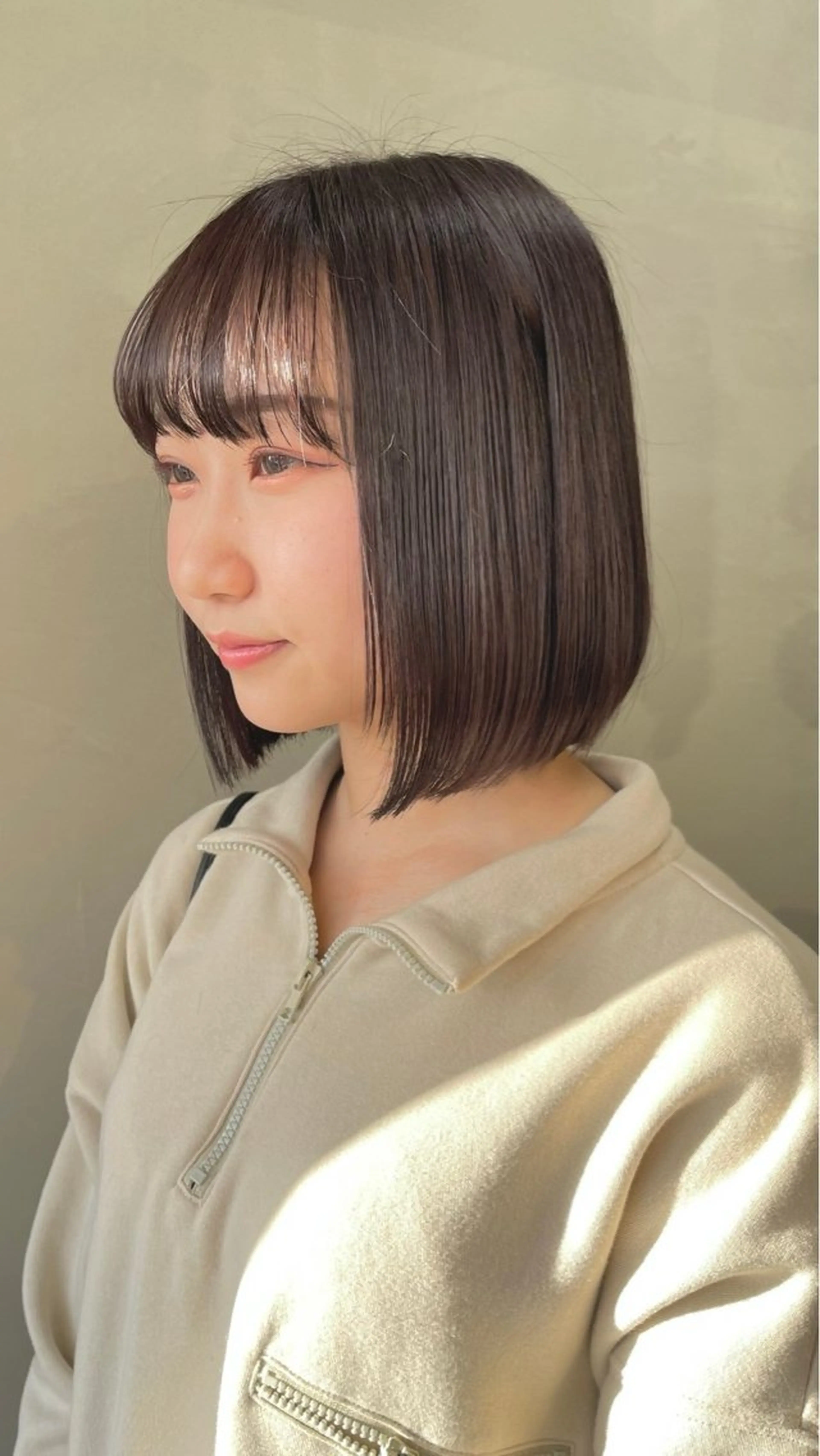 予約リクエストから✂️ボブカットモデル✨️の写真