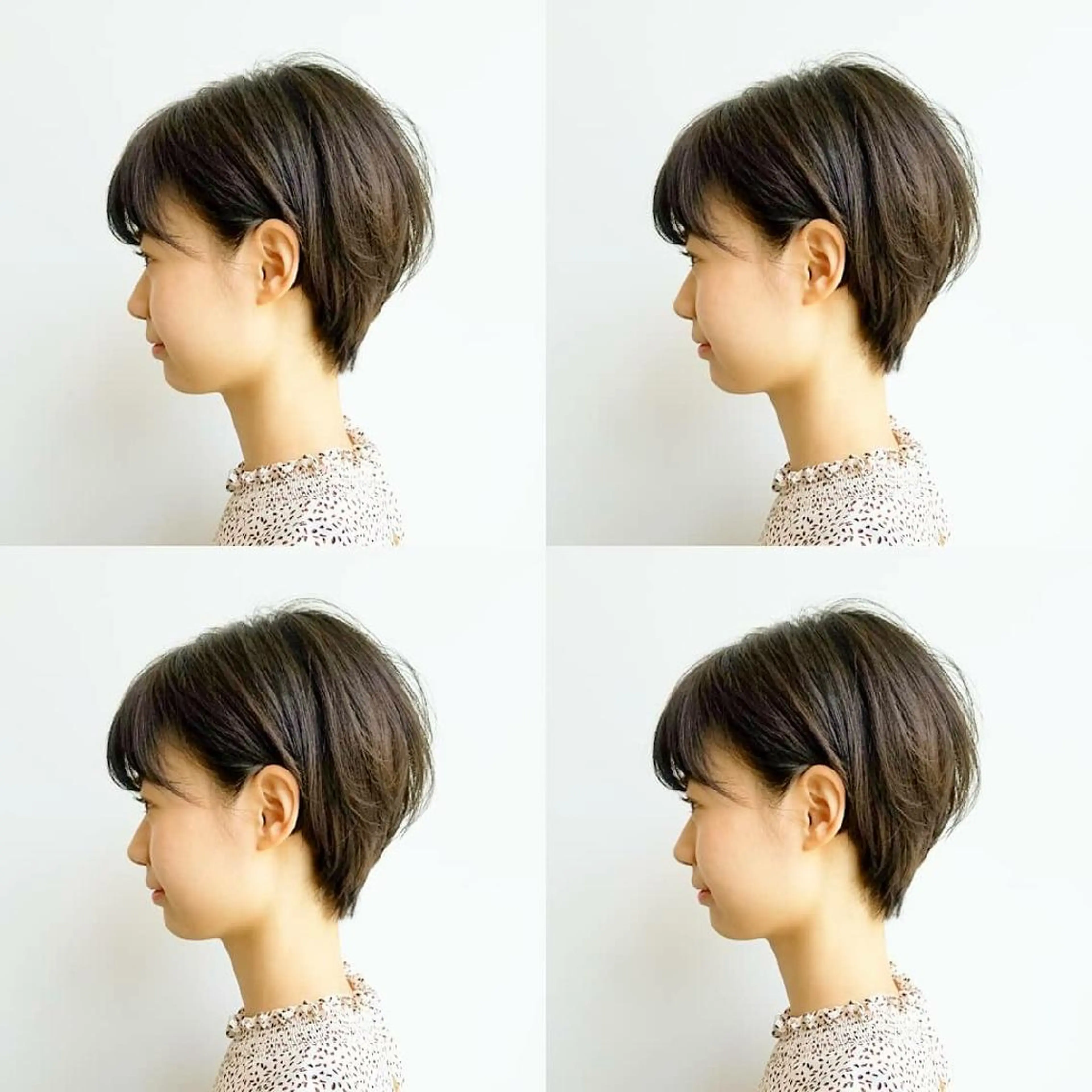 ショート カラー ショートヘア iplus✴ まつげ、眉毛、耳つぼのマツエク・マツパデザイン