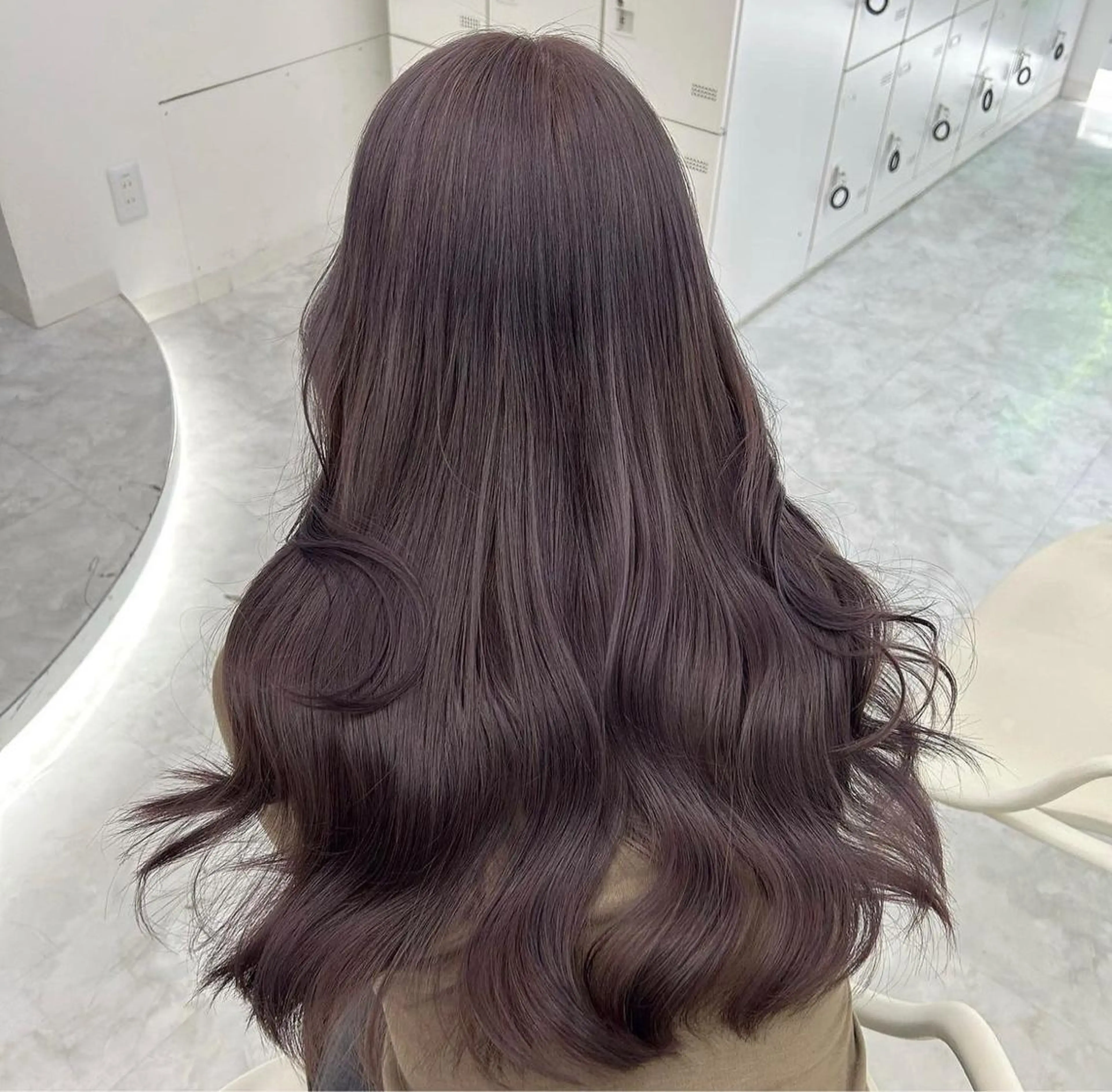 ロング 淡色ラベンダー♡ ニーナ🎀🦙のヘアスタイル