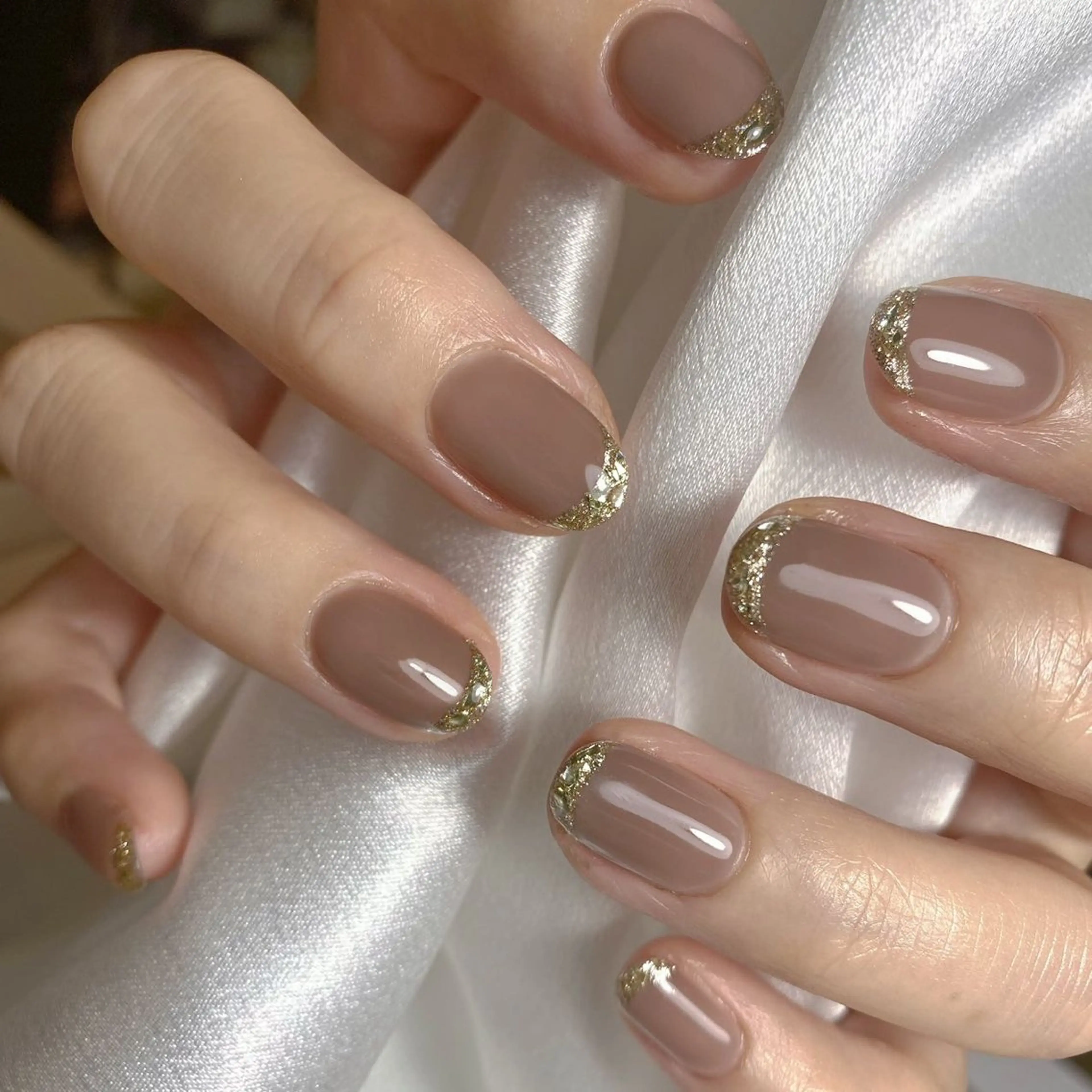 ミディアム ハンドネイル めぐみのネイルサロン 惠のネイルデザイン