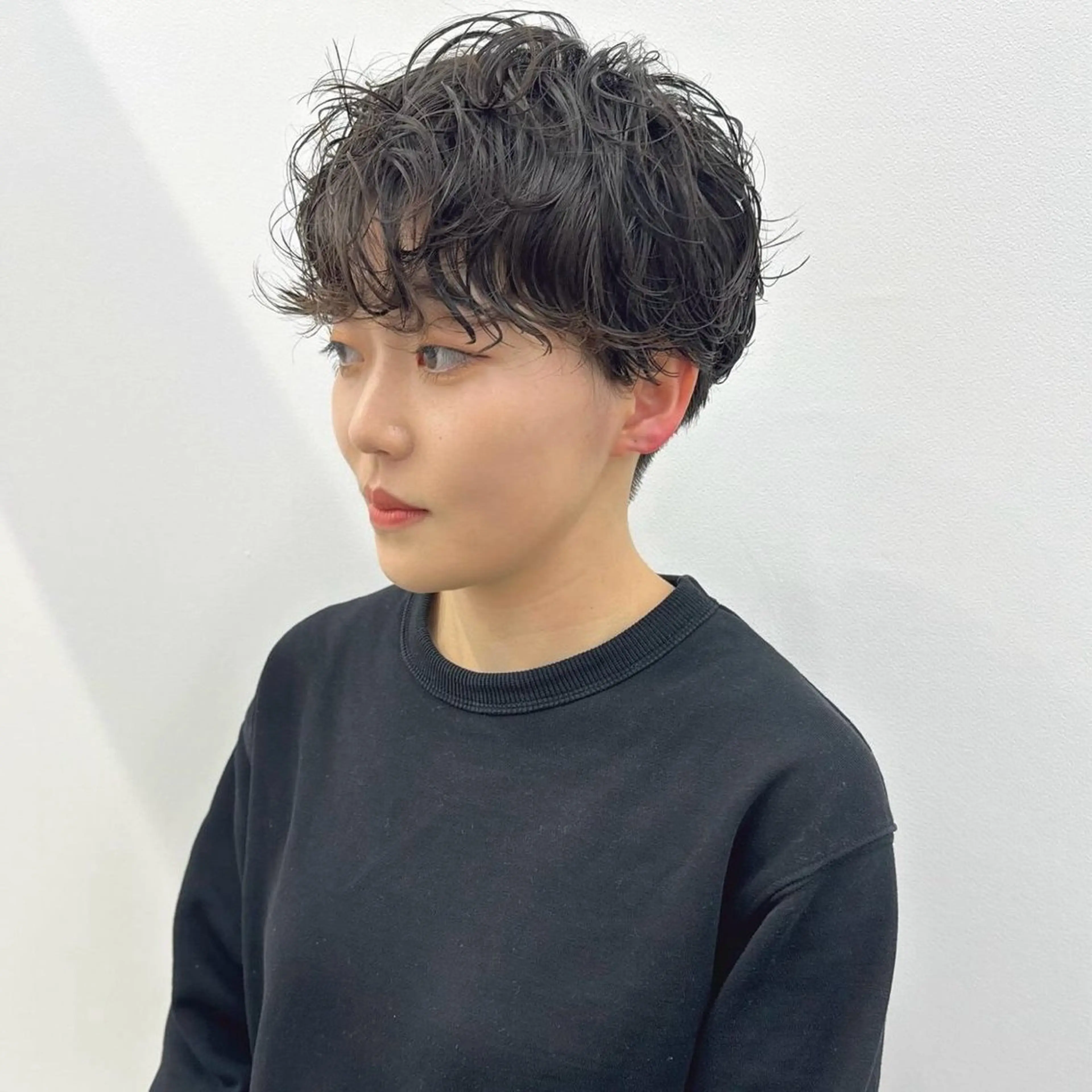 ショート パーマ gotoday shaire salon 神戸三宮所属・ショート/パーマ/ MIOのヘアスタイル