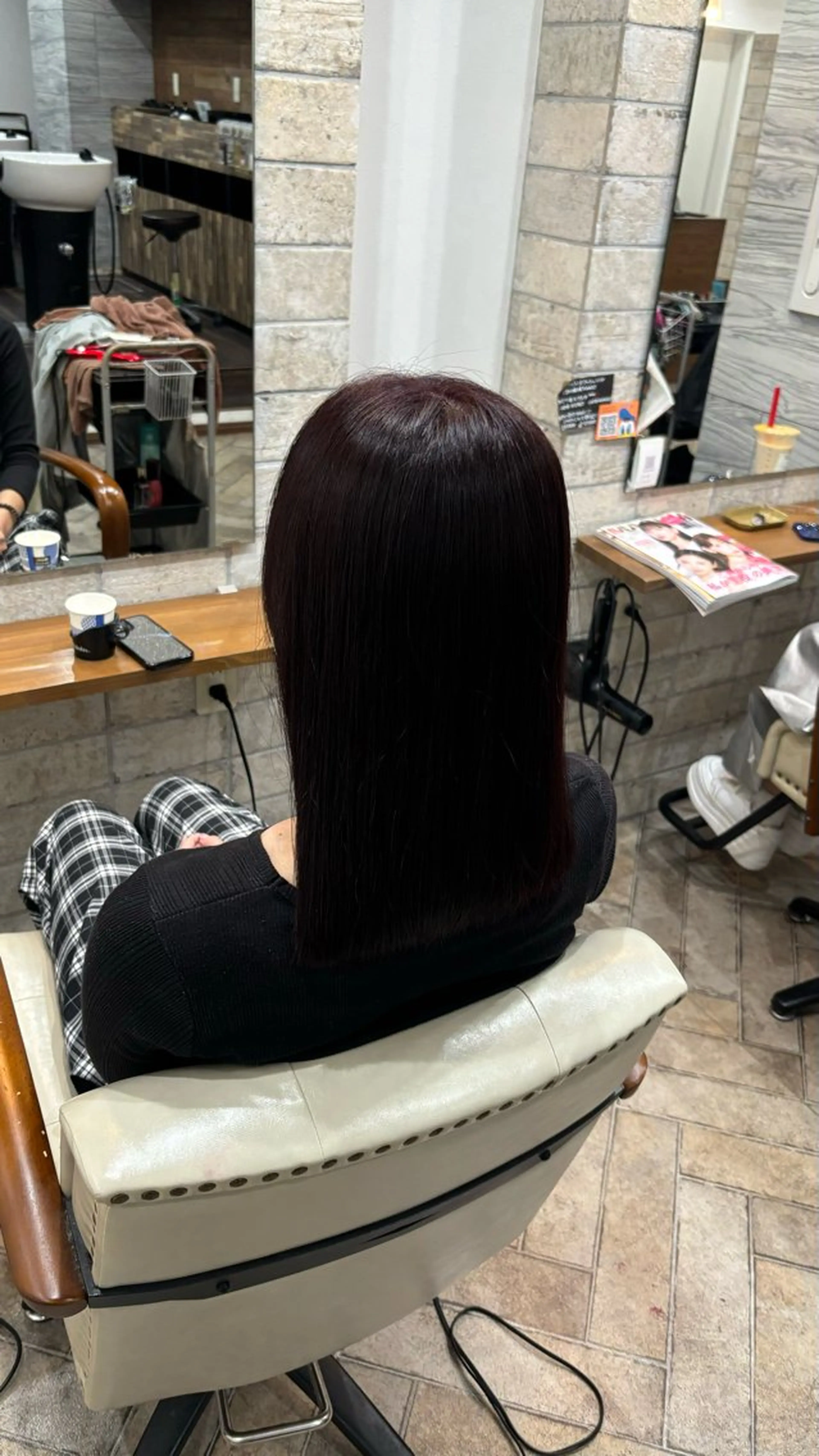 ミディアム ブルーJR高槻本店所属・高槻No.1髪質改善 /艶髪カラー/たくみのヘアスタイル