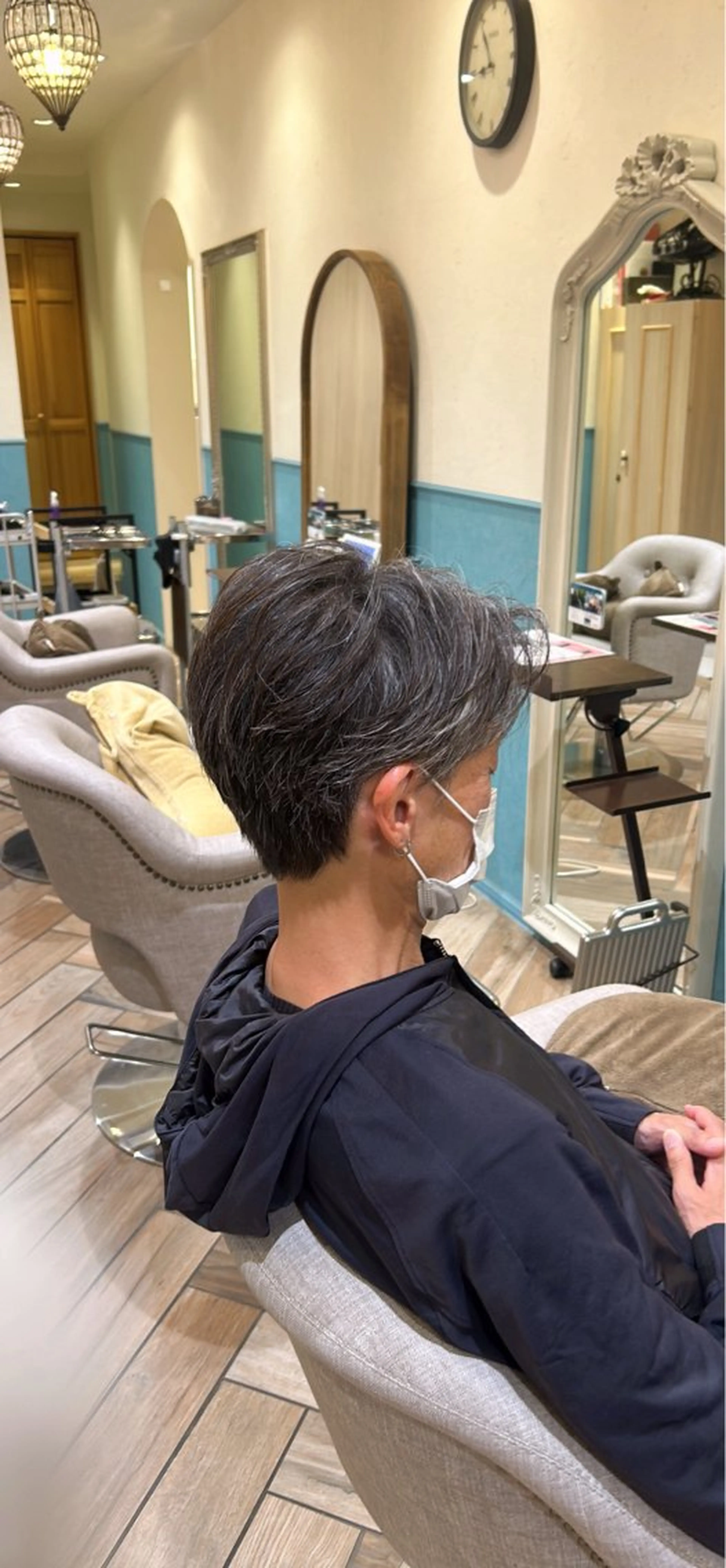 ショート メンズ 河野 穂香のヘアスタイル