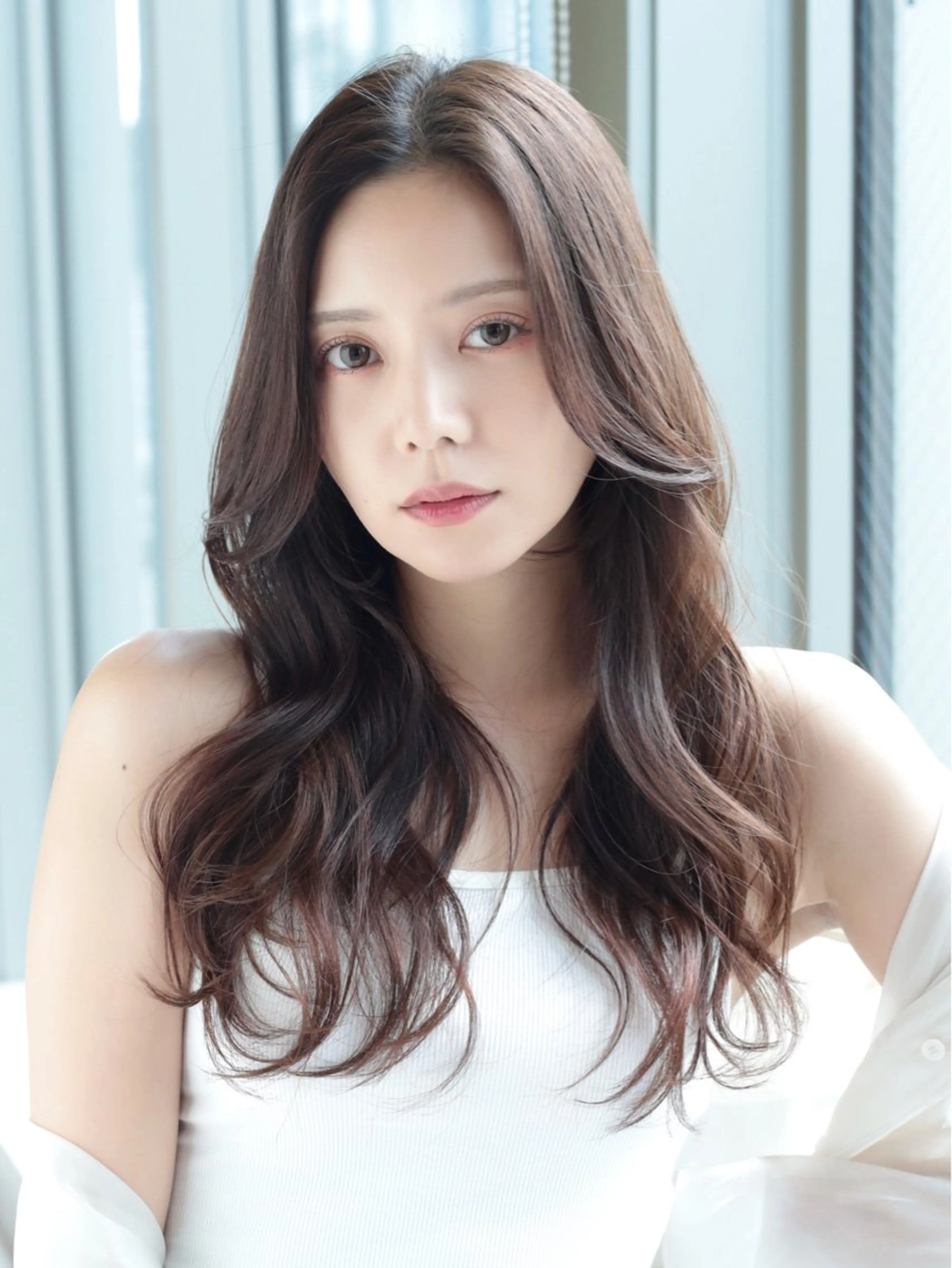 【ミニモ限定特別価格🉐】カット✂️+艶カラー🩶+Aujua or TOKIO 5step内部補修トリートメント🌈の写真