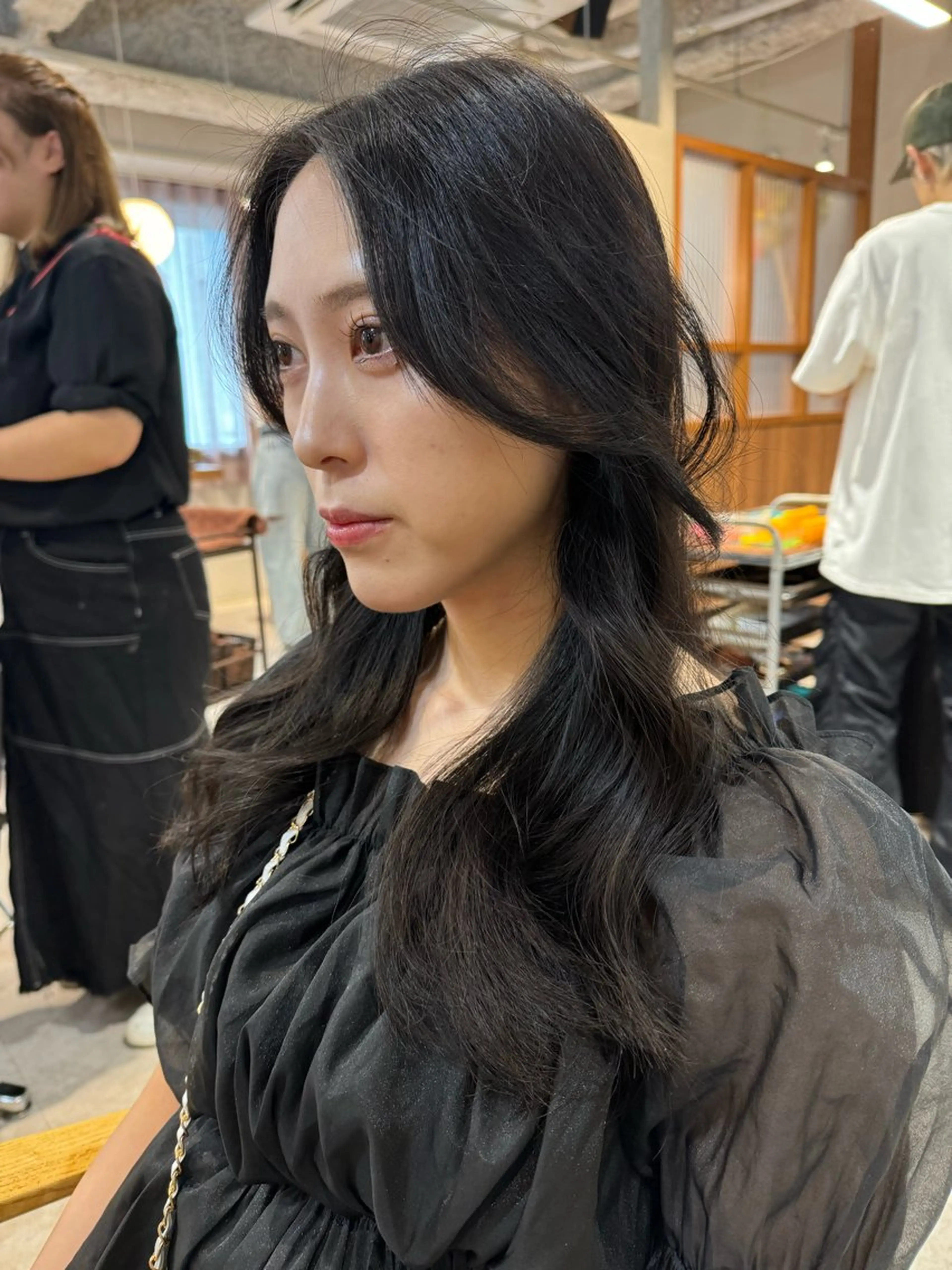 ロング カラー 韓国風ヘア カット ヘアカラー トリートメント 【代表】 辻龍樹のヘアスタイル