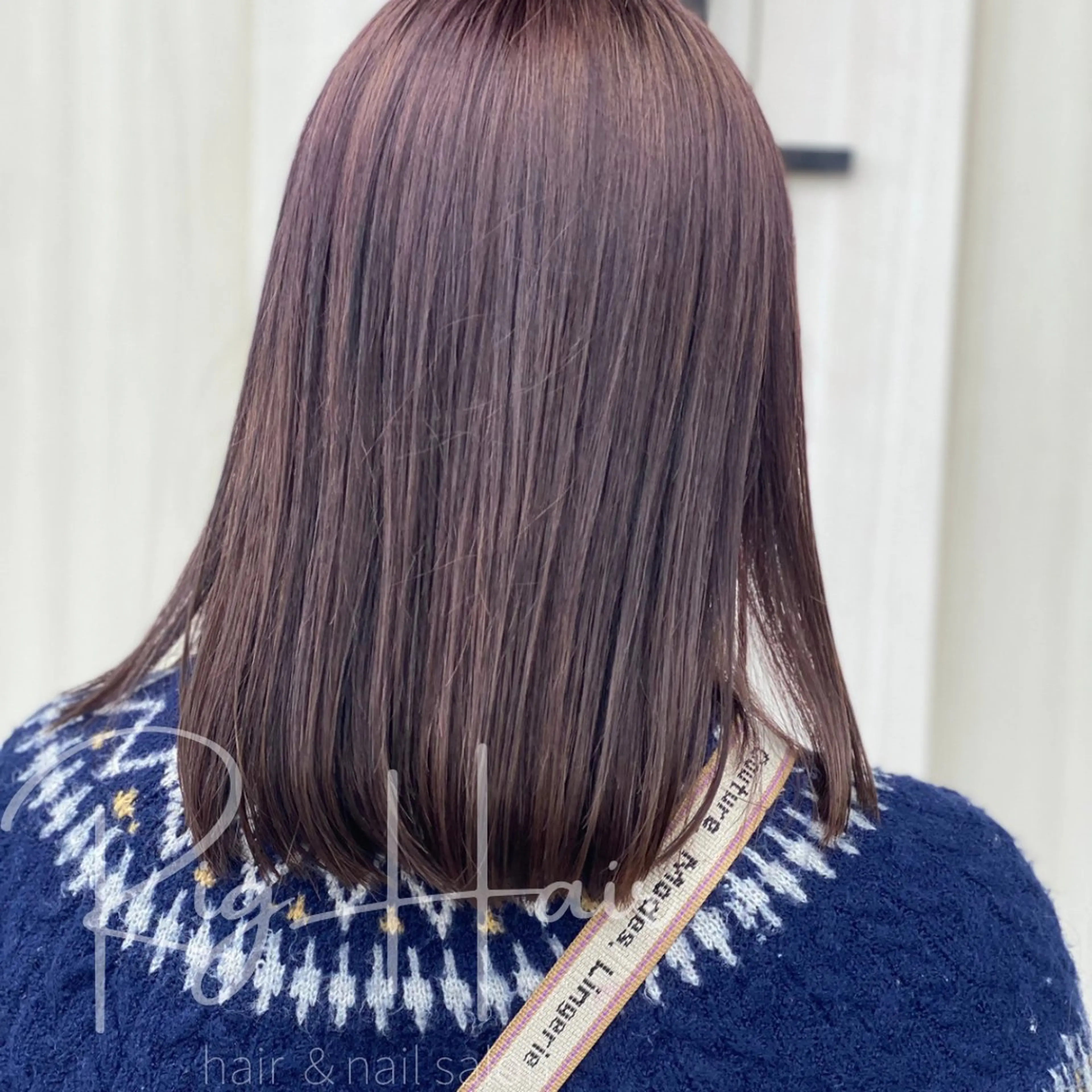 ミディアム カラー ブリーチ RigHair所属・RigHair MIZUHOのネイルデザイン