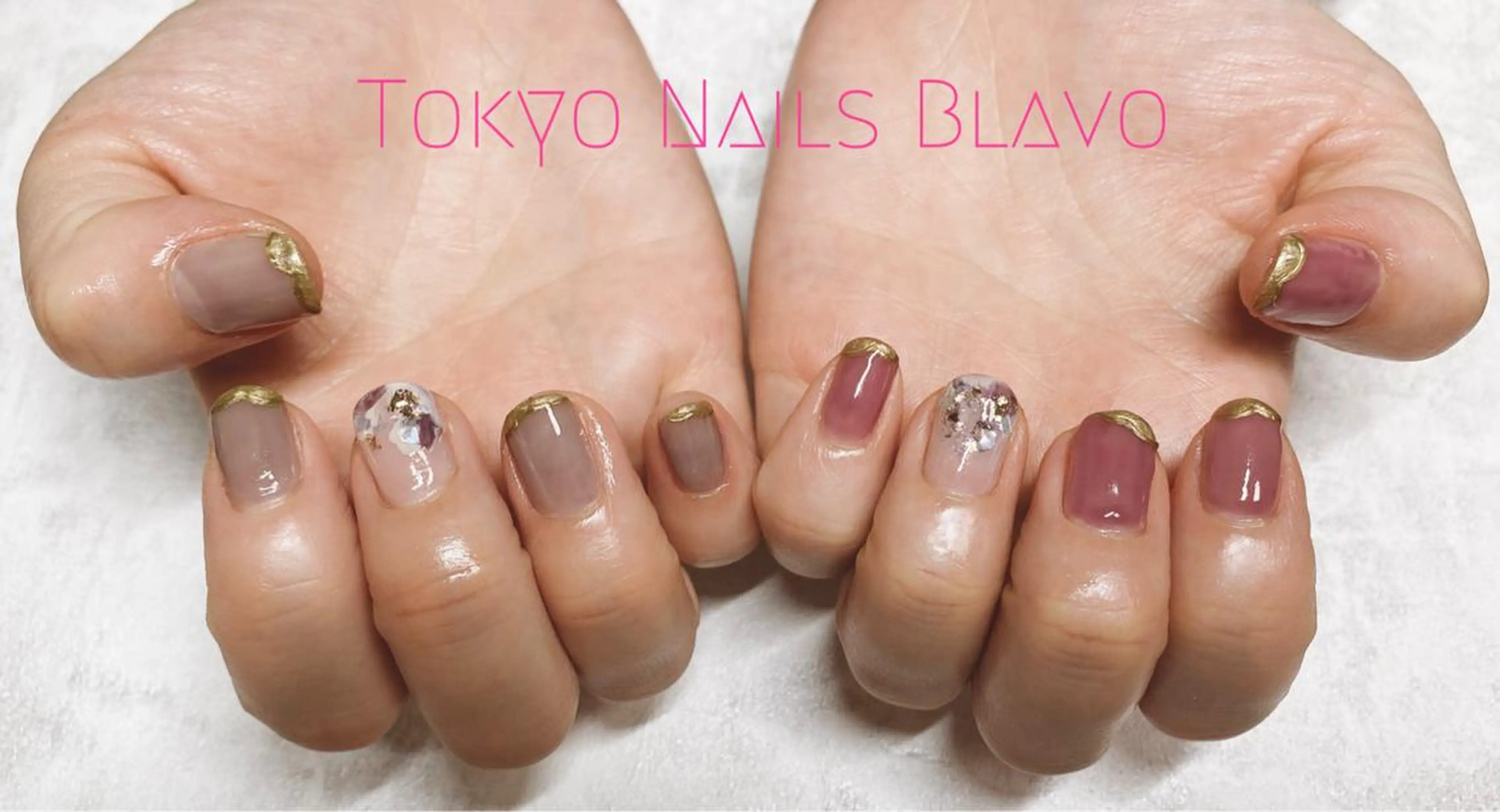 ネイル 持ち込み T.N.B 山本陽子のネイルデザイン