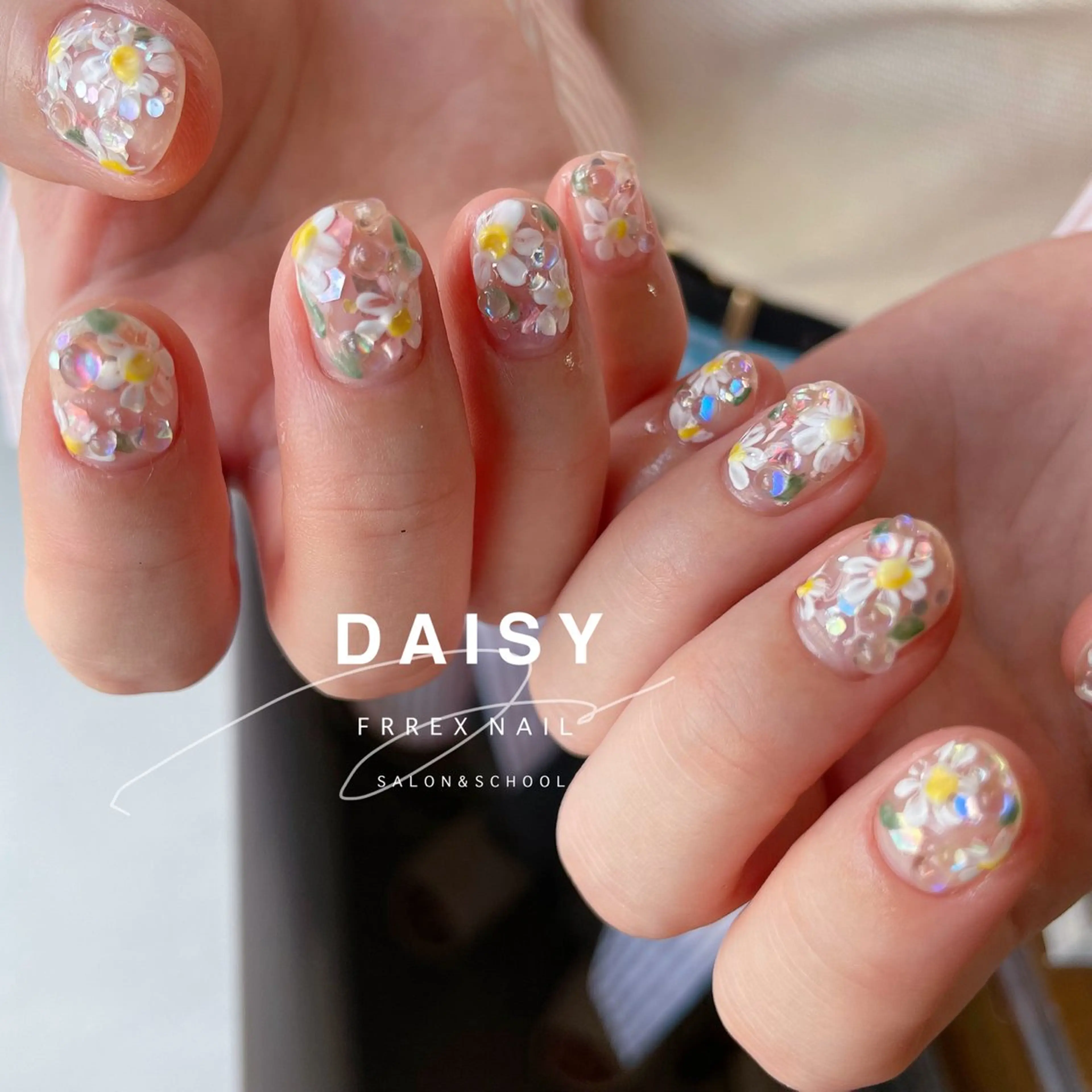 ネイル フラワーネイル ハンドネイル フットネイル Freex nail所属・freex nail /ニュアンス/個性派のネイルデザイン