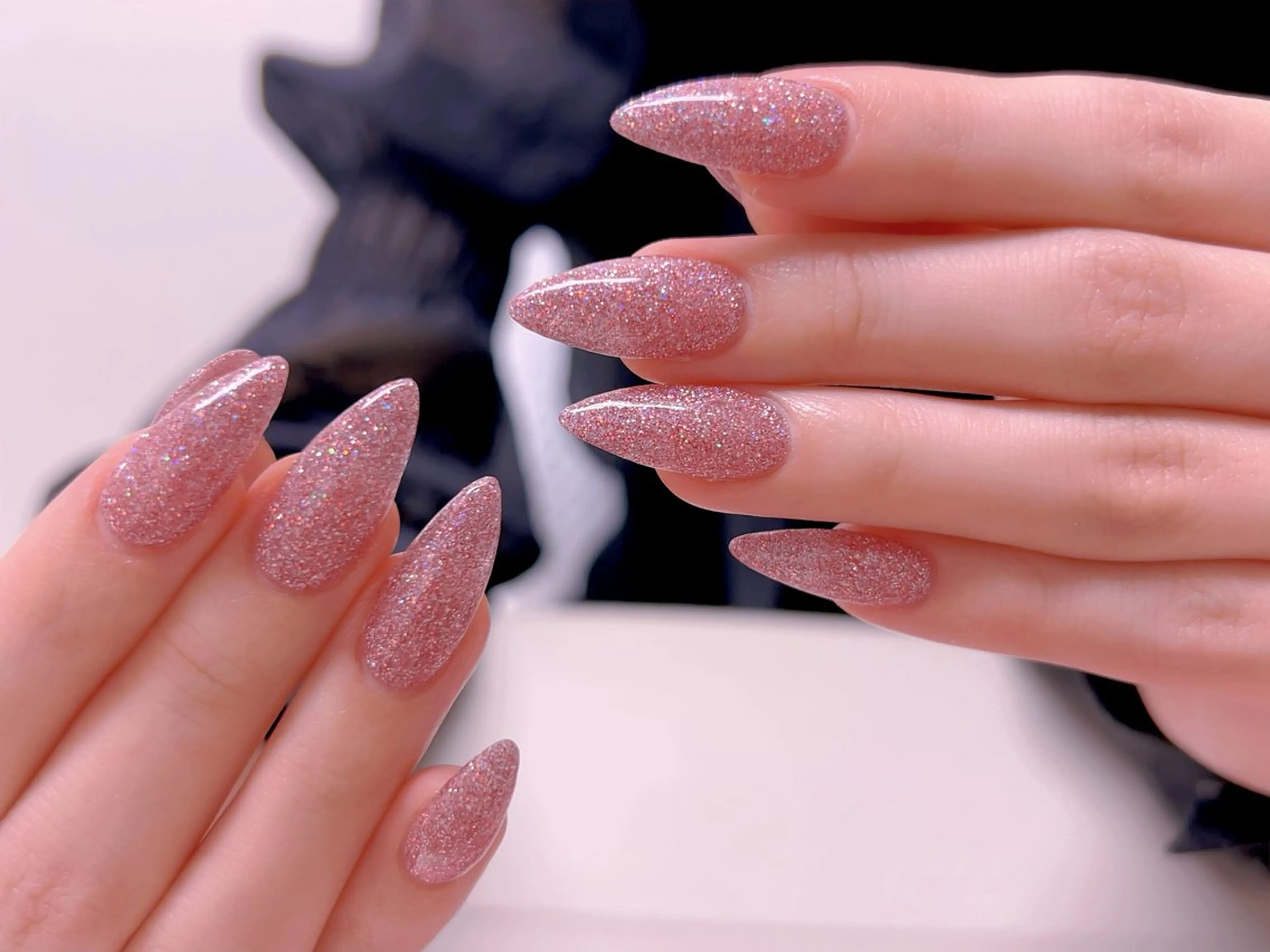 ネイル フレンチネイル ジェルネイル グラデーション 韓国ネイル マグネットネイル ハンドネイル 【長さ出し】 IRIS NAILのネイルデザイン