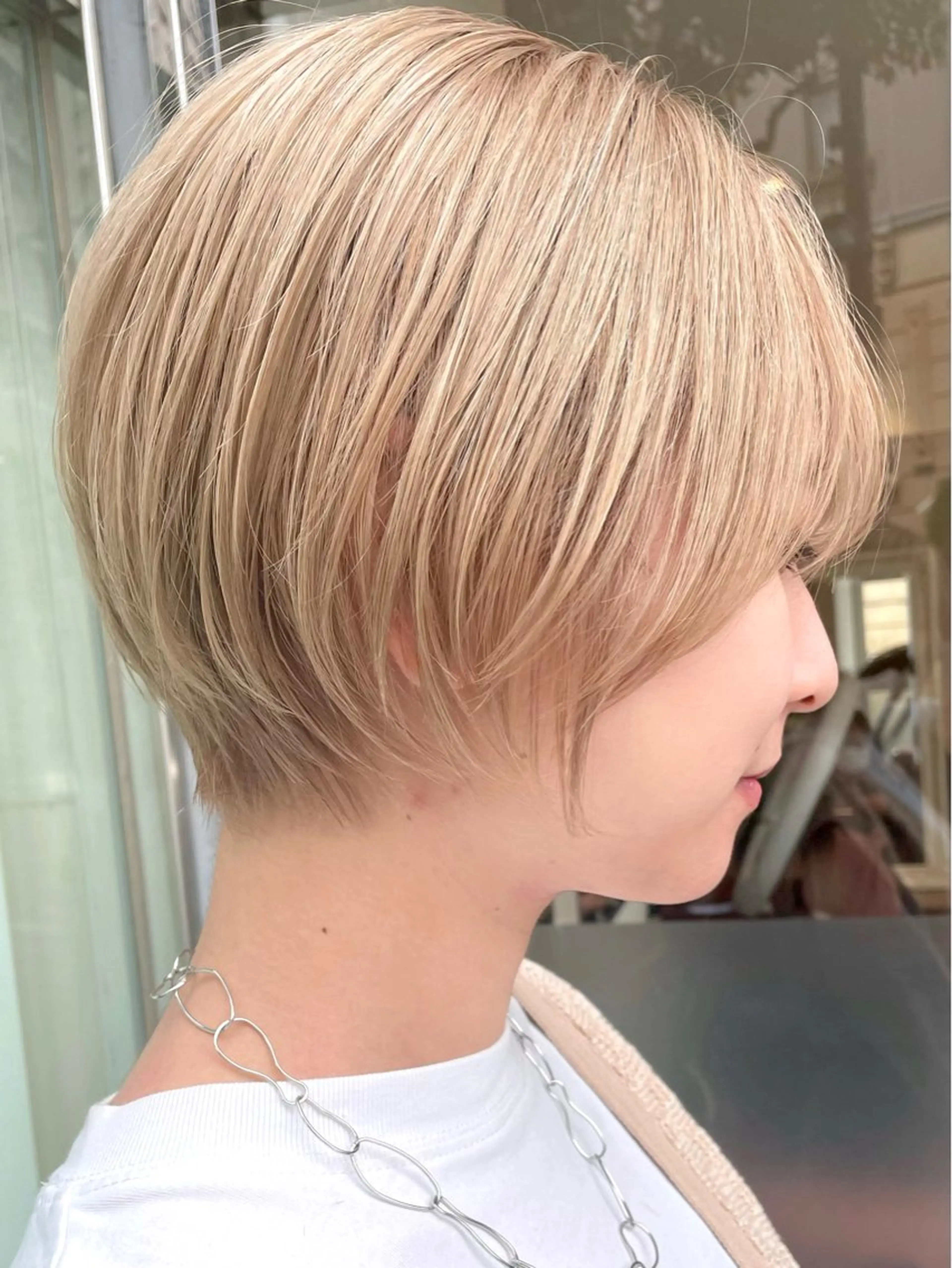 ショート 丸みショート くびれヘア 似合わせカット ショートヘア レイヤー/韓国/ 顔周り/しんやのヘアスタイル