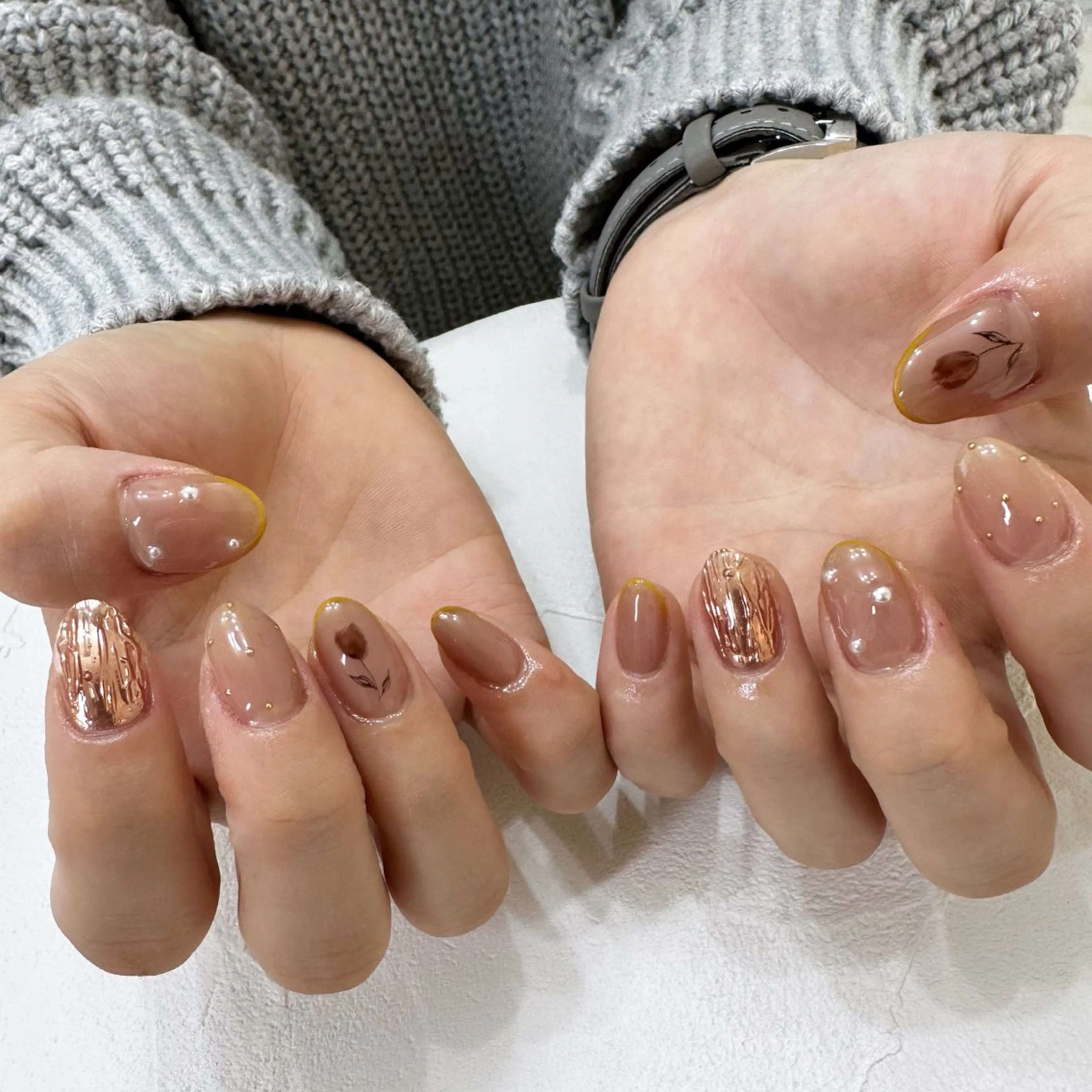 ネイル ハンドネイル Elegancia. Hiromiのネイルデザイン