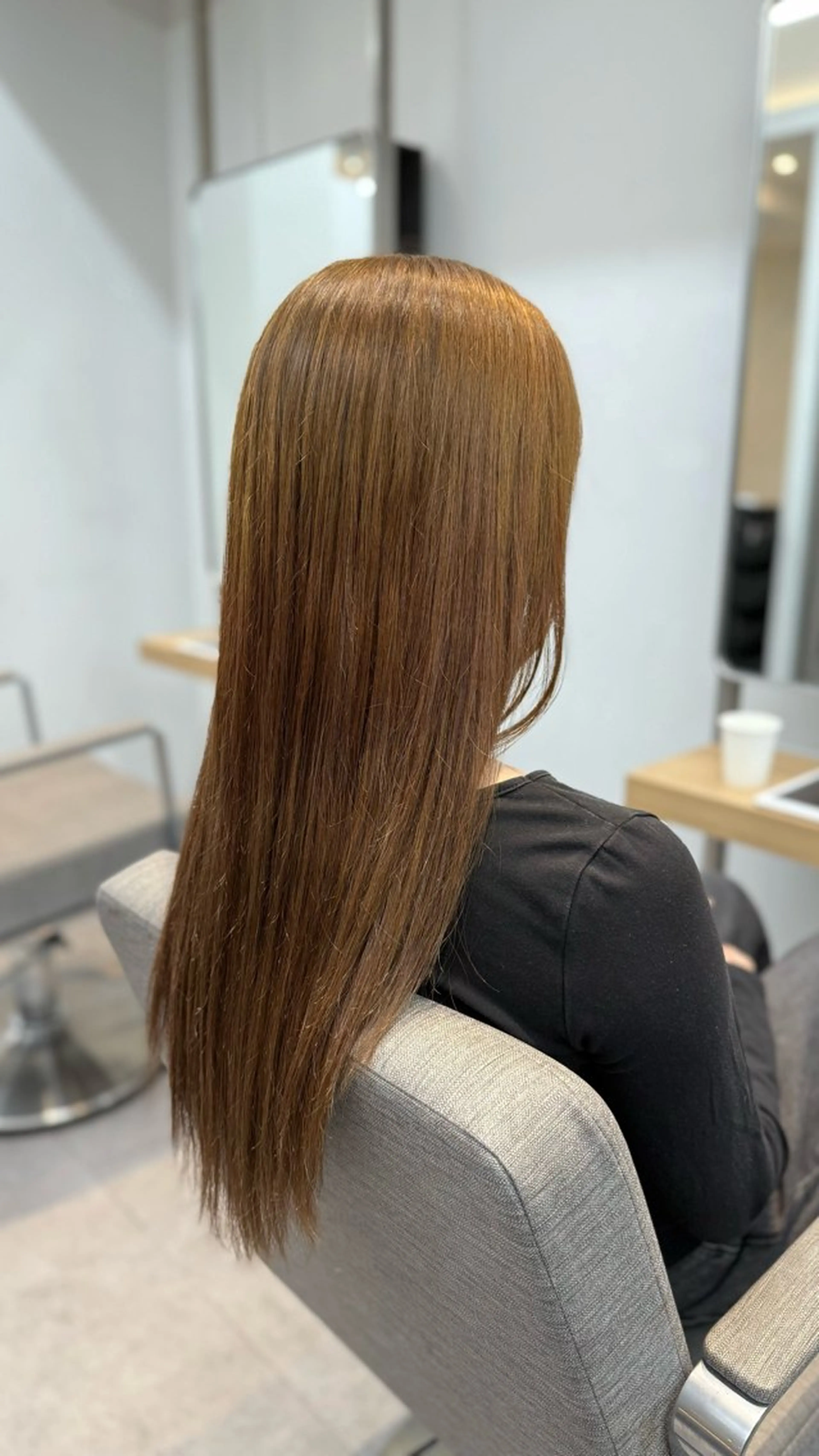 ロング ヘアカラー 横浜/髪質改善/ 艶髪/shoのヘアスタイル