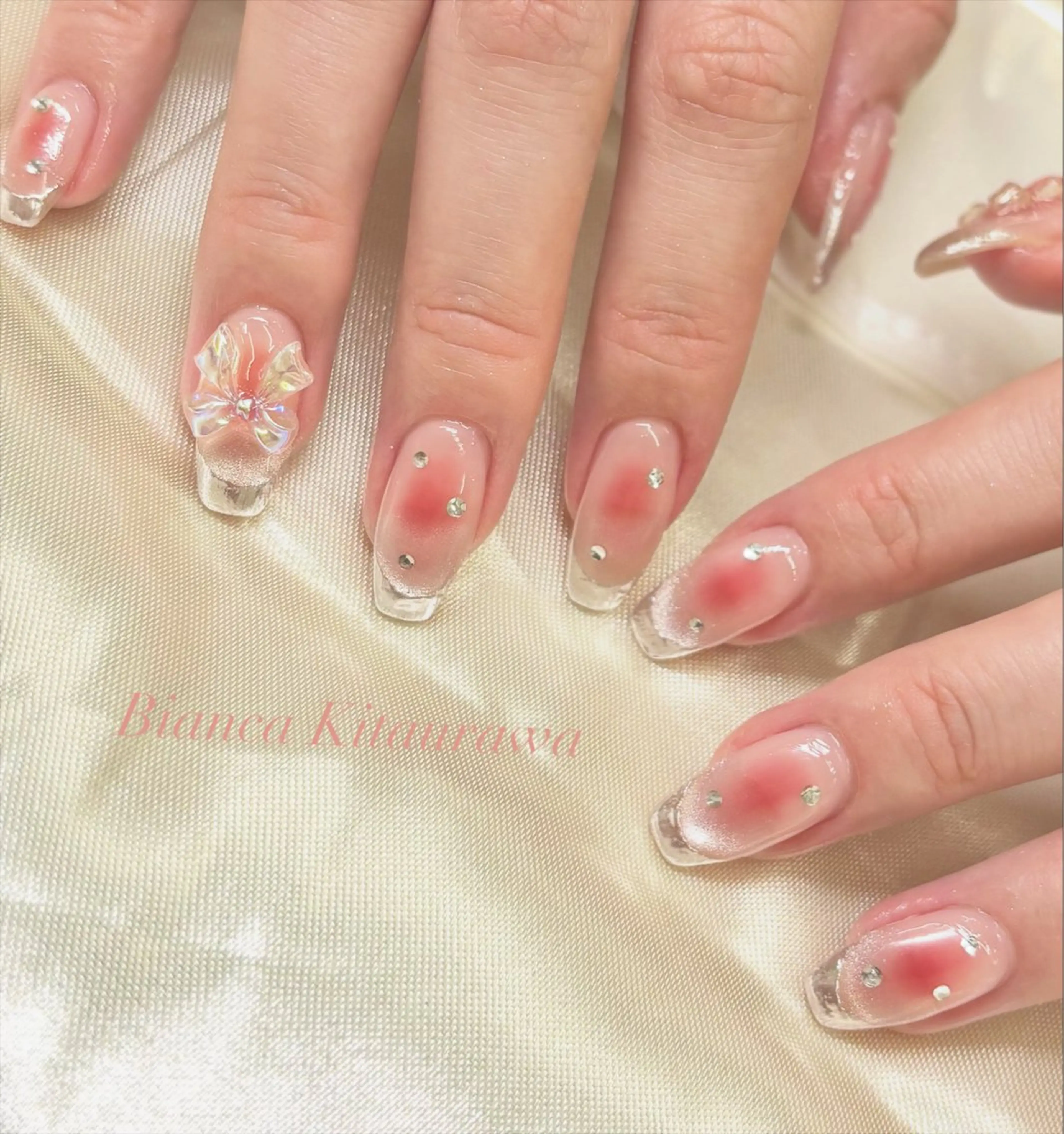 ネイル ハンドネイル 🫧Bianca 北浦和🫧野原のネイルデザイン