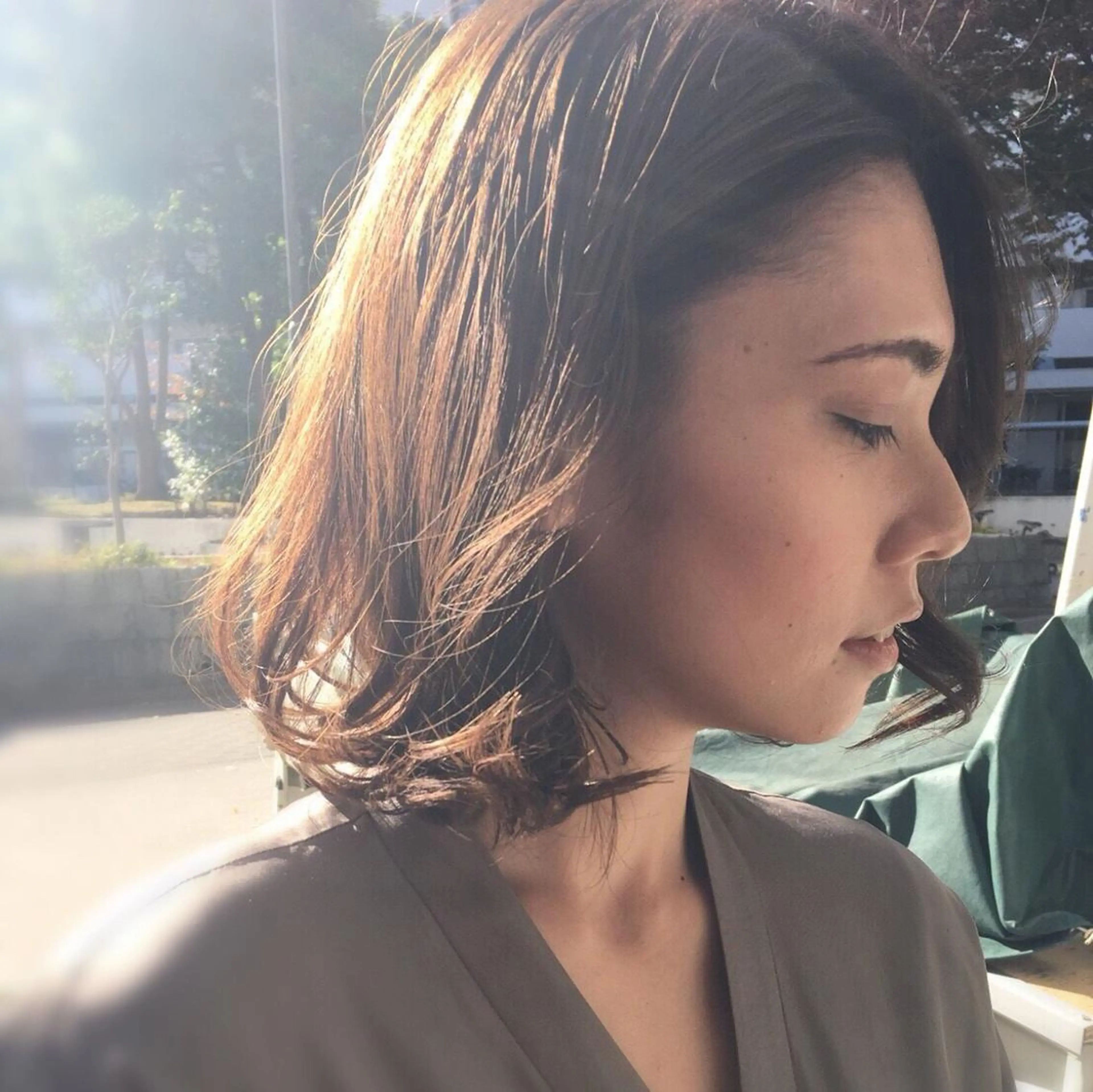 ミディアム カラー ベージュカラー 💇♀️髪質改善 玉谷 俊💇♂️のヘアスタイル