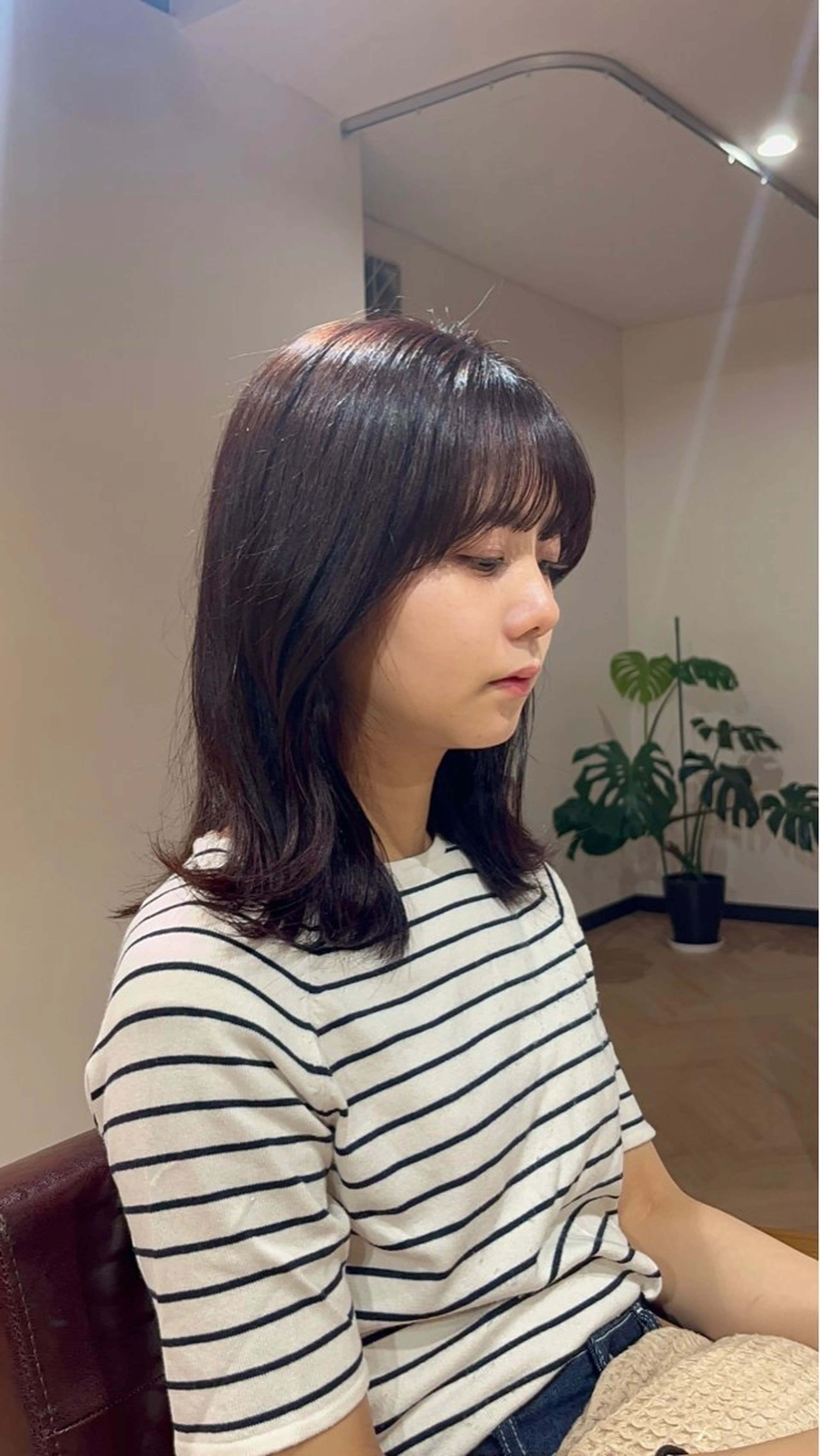 カラー イルミナカラー BROOK.ブルック所属・奥野 涼香のヘアスタイル