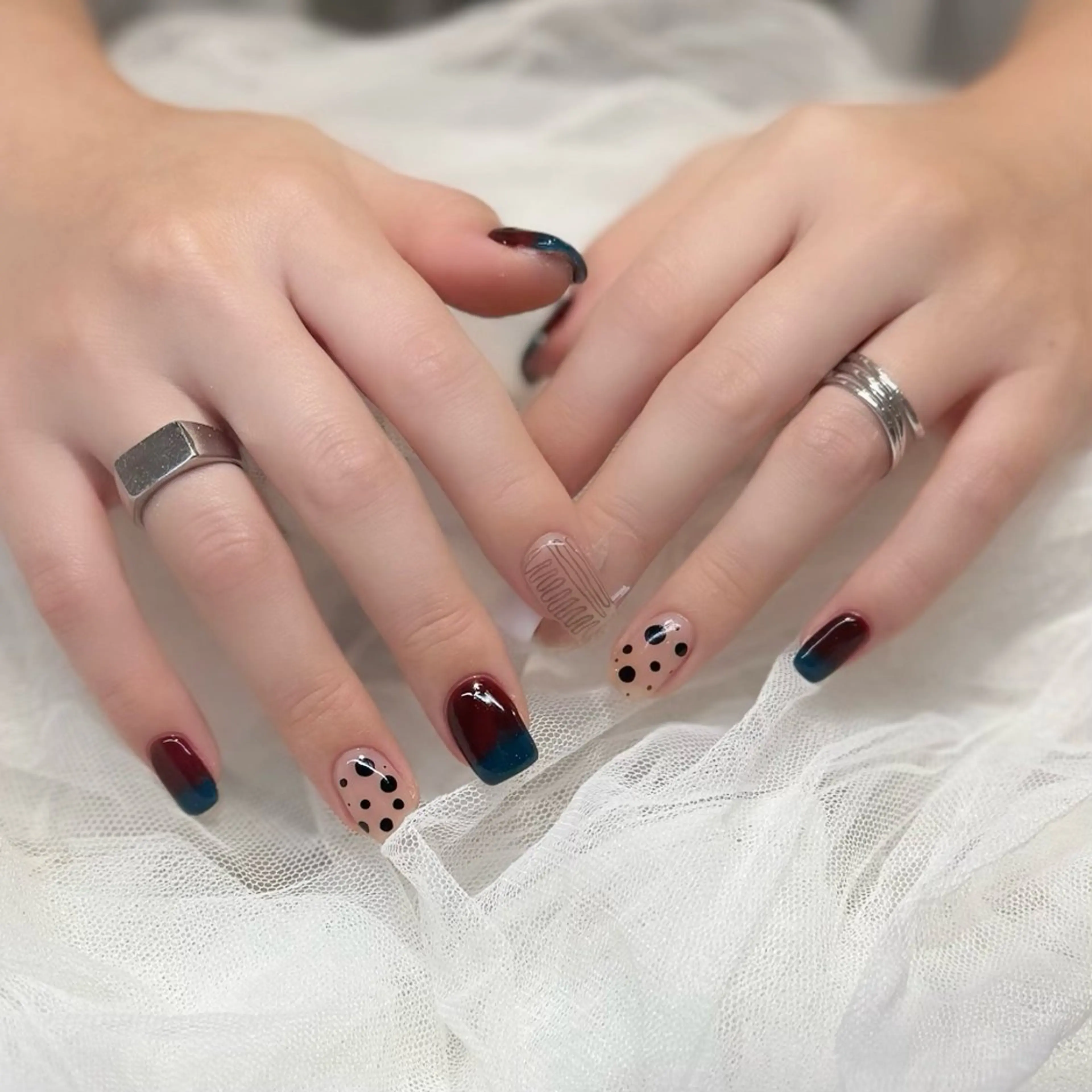 ネイル ハンドネイル 新井 ひなののネイルデザイン