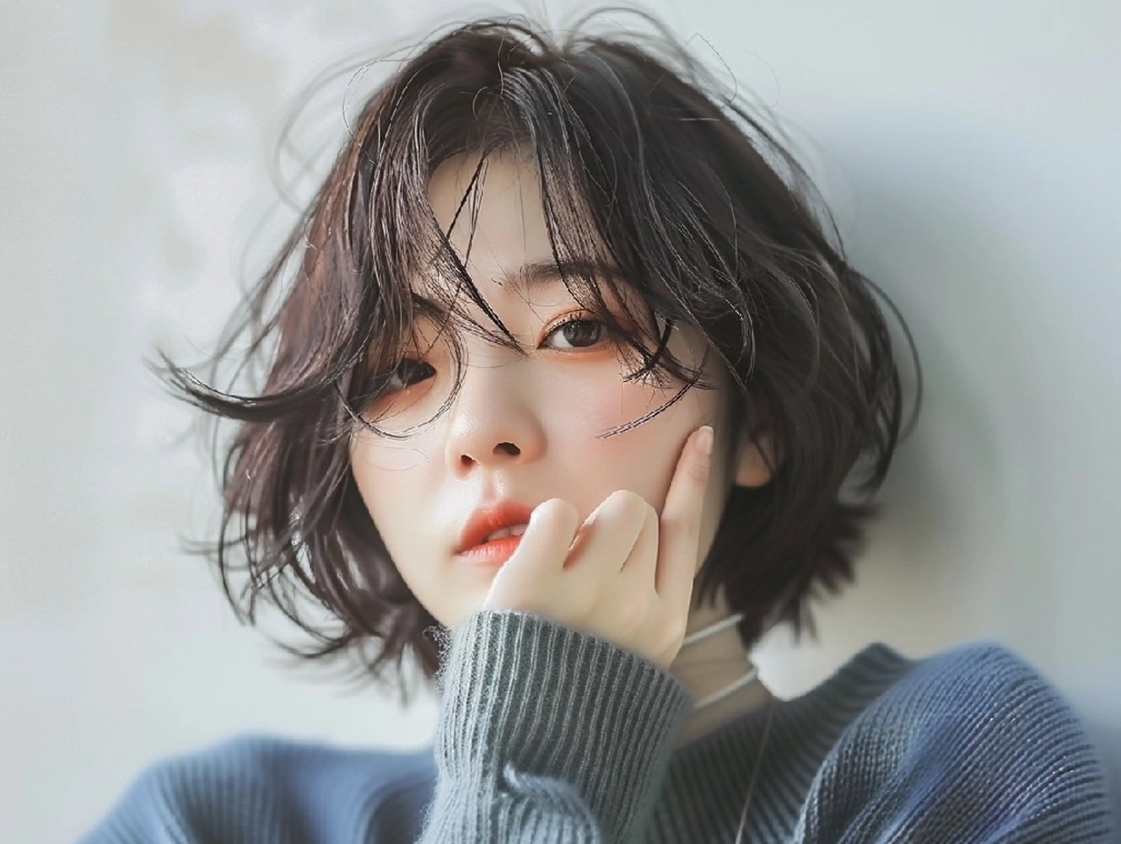 カラー 束感まつぱ🥑🤍 NATUKI🤍のマツエク・マツパデザイン