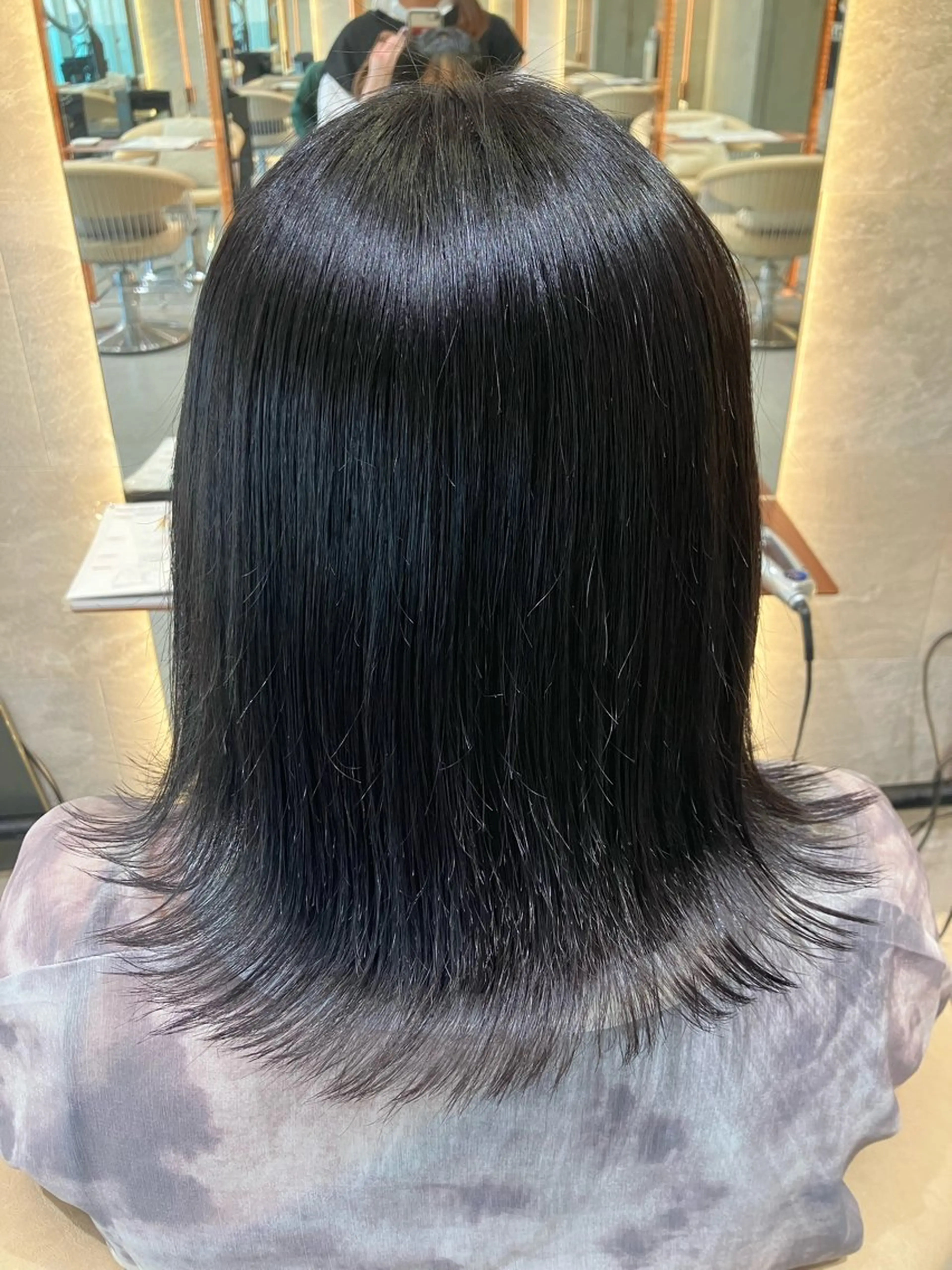 ‼️今だけ平日限定‼️ブリーチなし透明感カラー × 高級トリートメントの写真