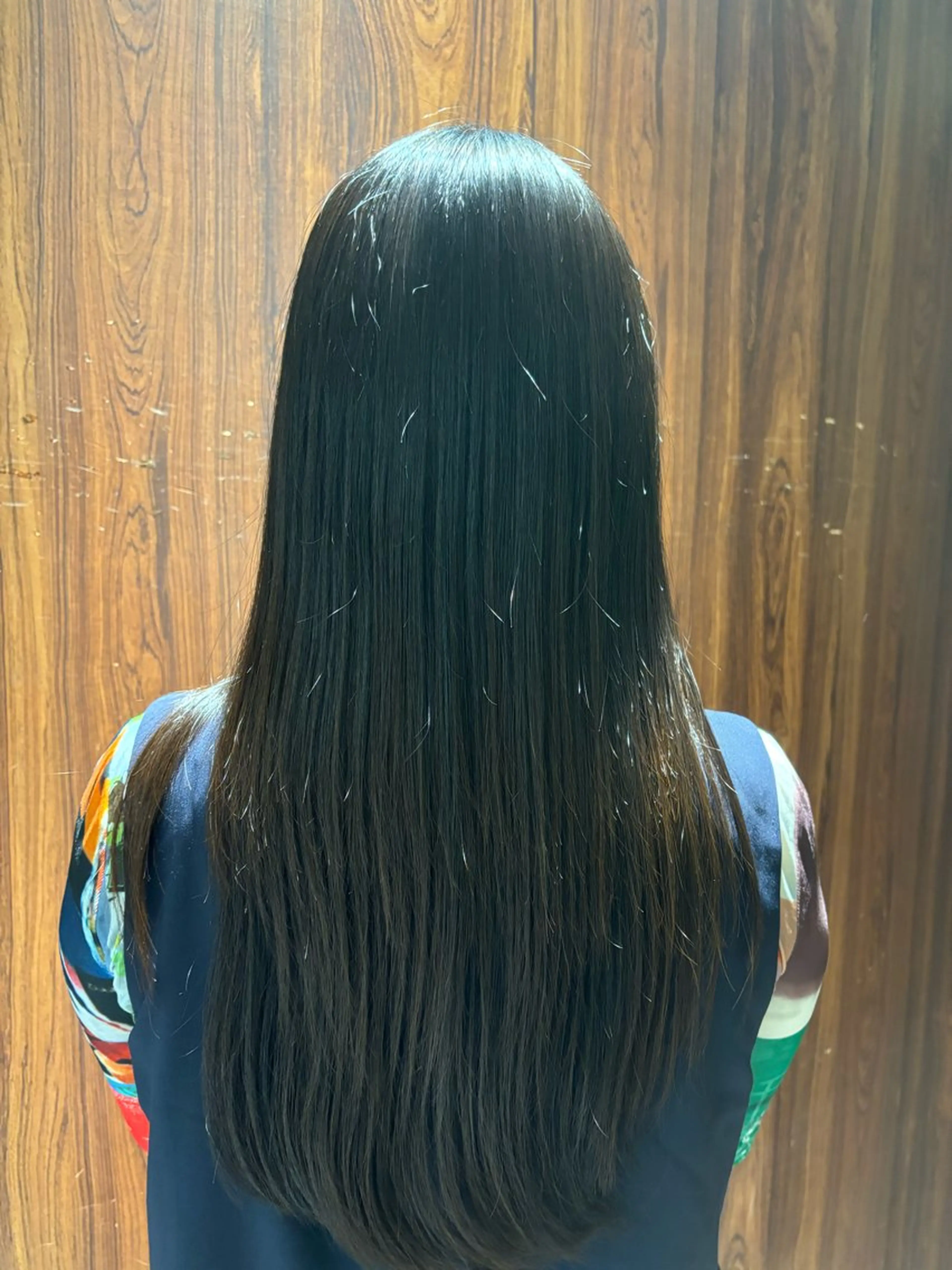 ロング カット 縮毛矯正 トリートメント ヨウコ YOKOのヘアスタイル