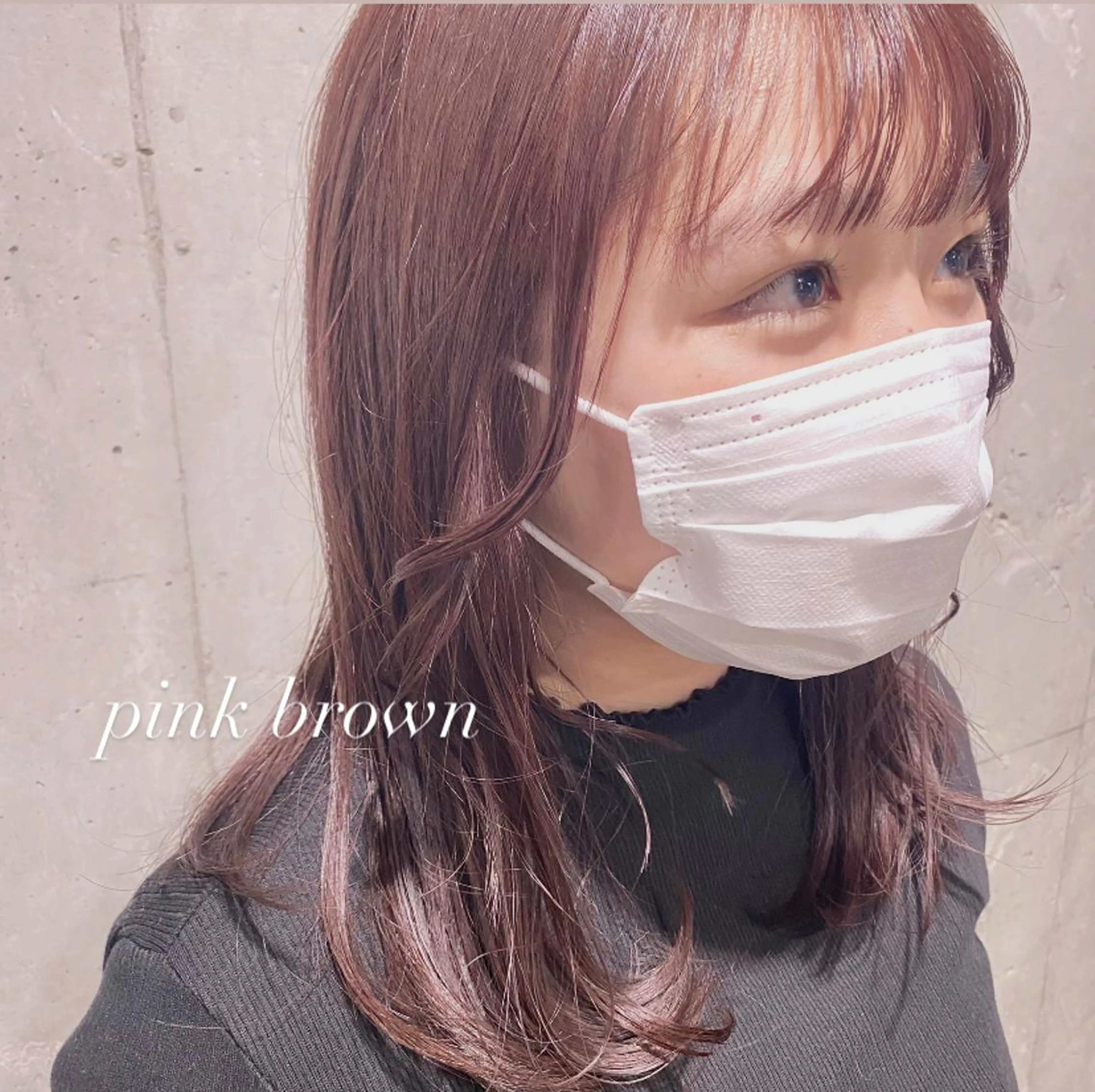 ミディアム カラー パーマ ヘアアレンジ メンズ キッズ ネイル マツエク・マツパ 韓国/トレンド レイヤー【101】のヘアスタイル