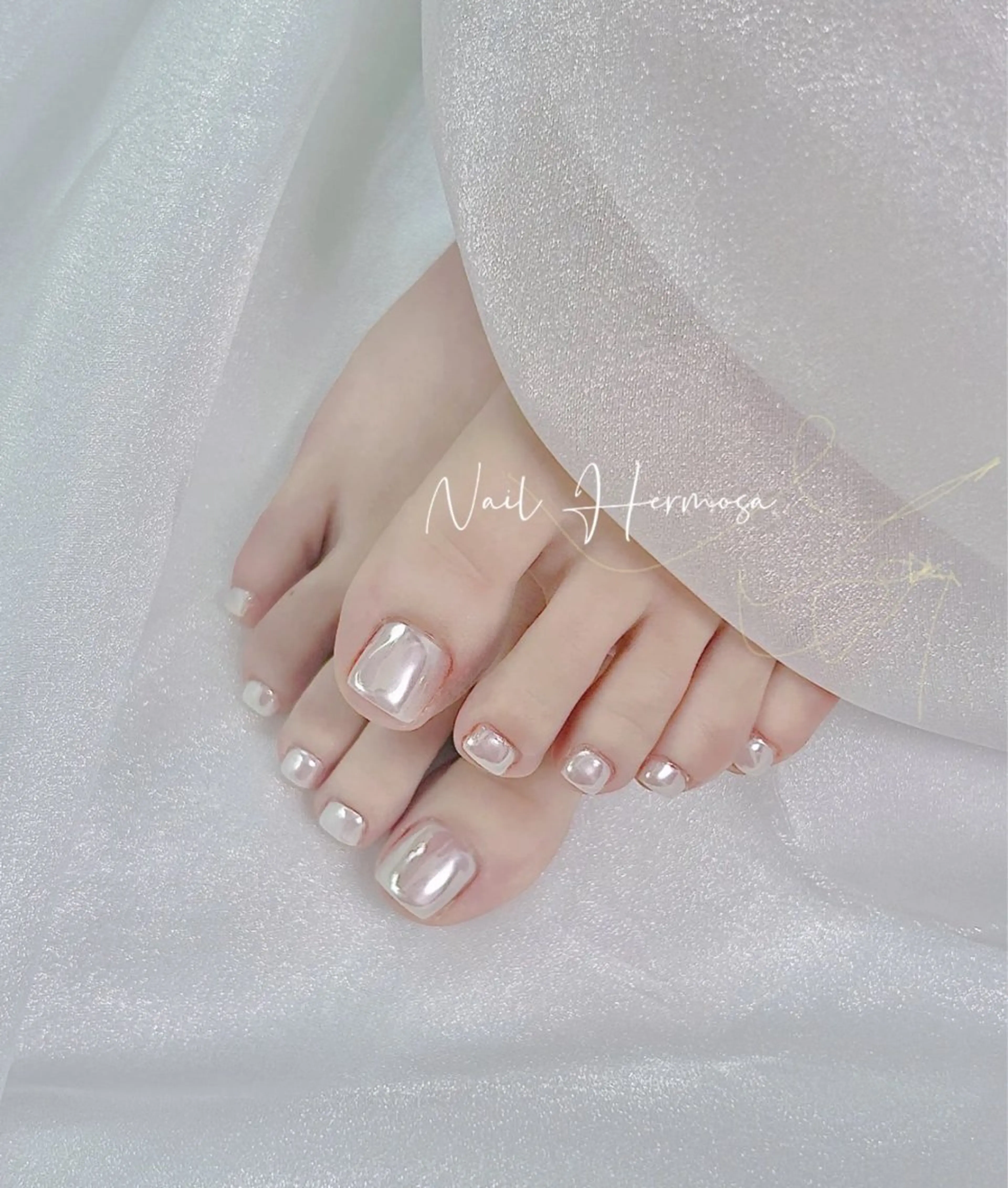 フットミラーのワンカラーの写真