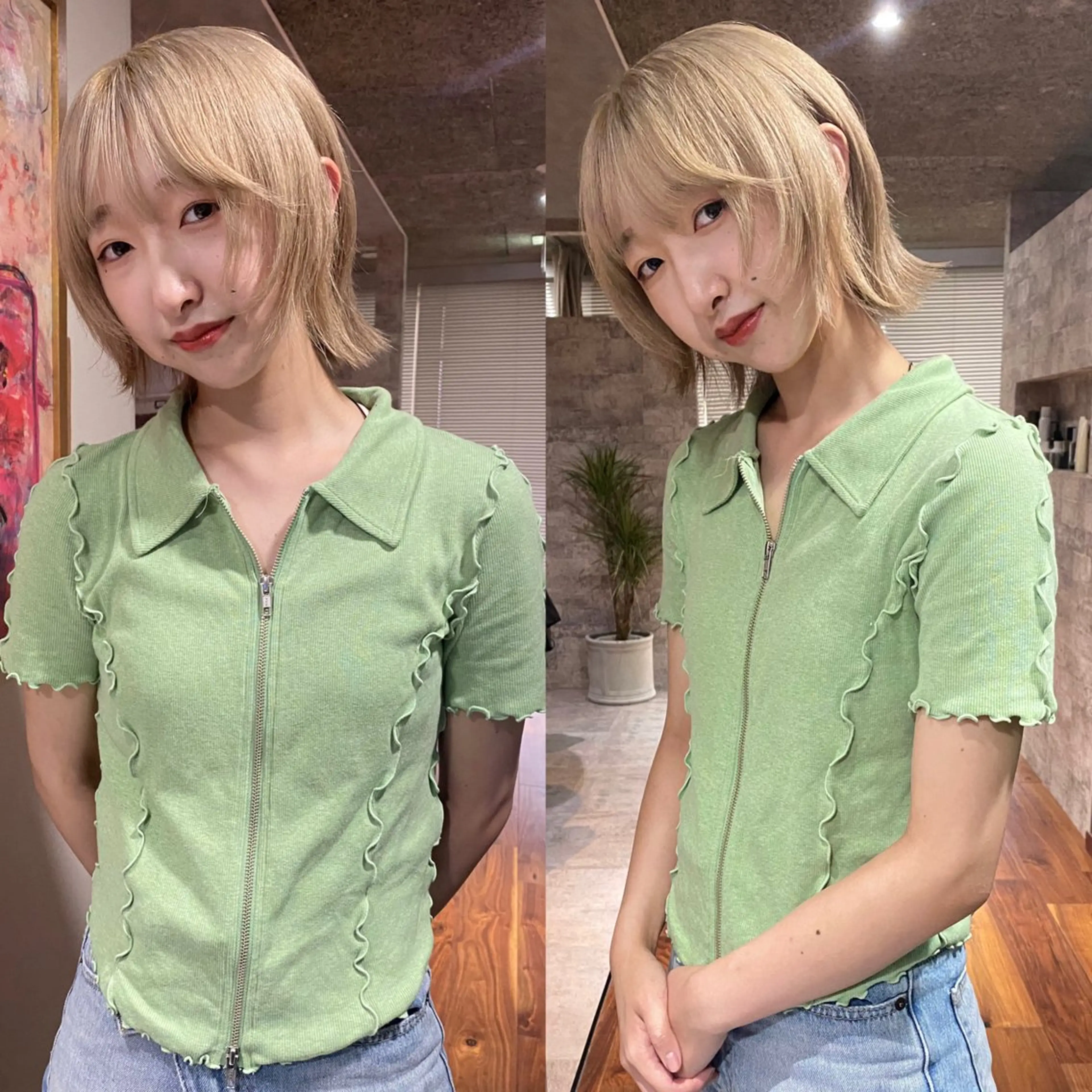 【ミニモ学割】カット+カラー+ヘッドスパ🧖🏽♂️の写真