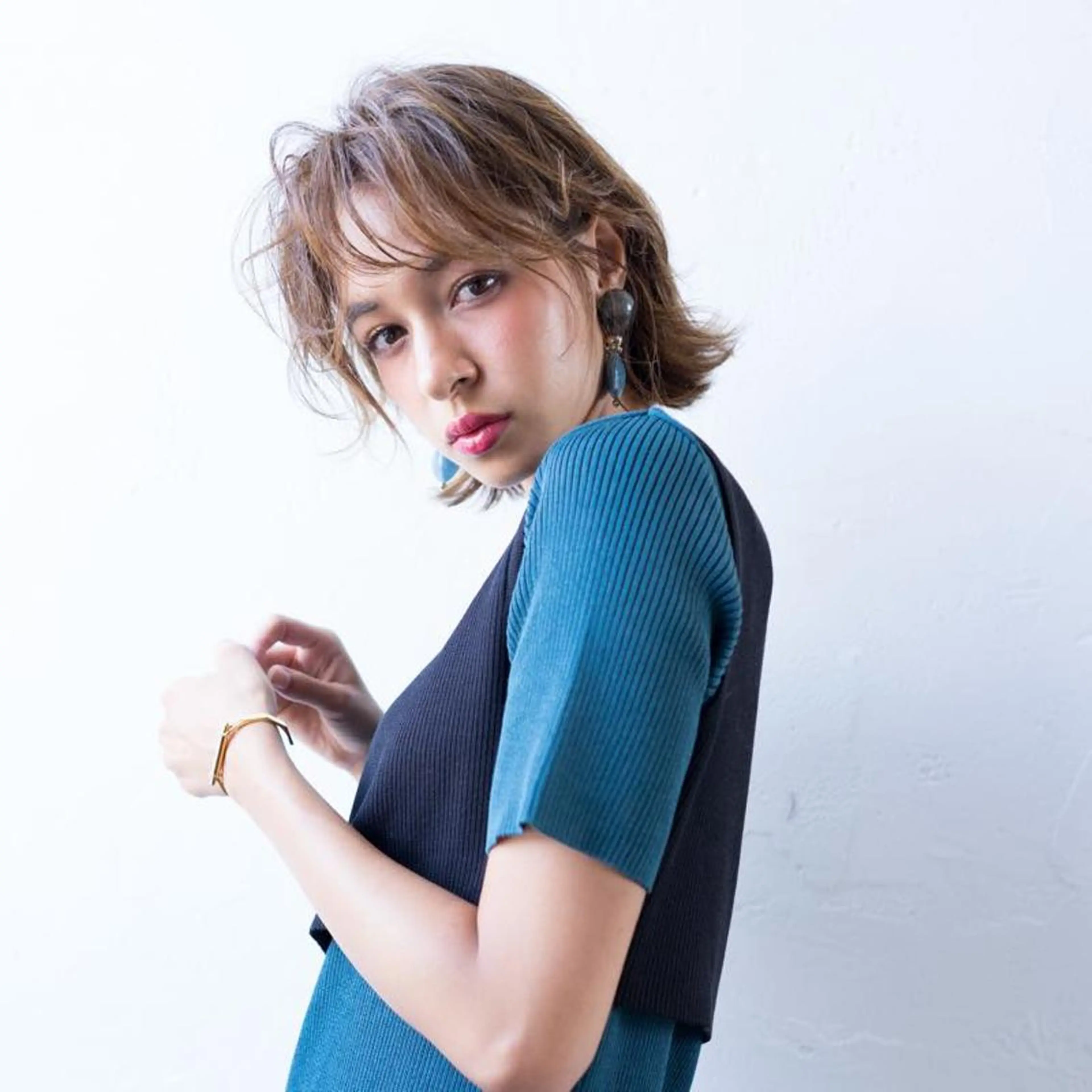 ミディアム ☘️タナアミ ディレクター☘️のヘアスタイル