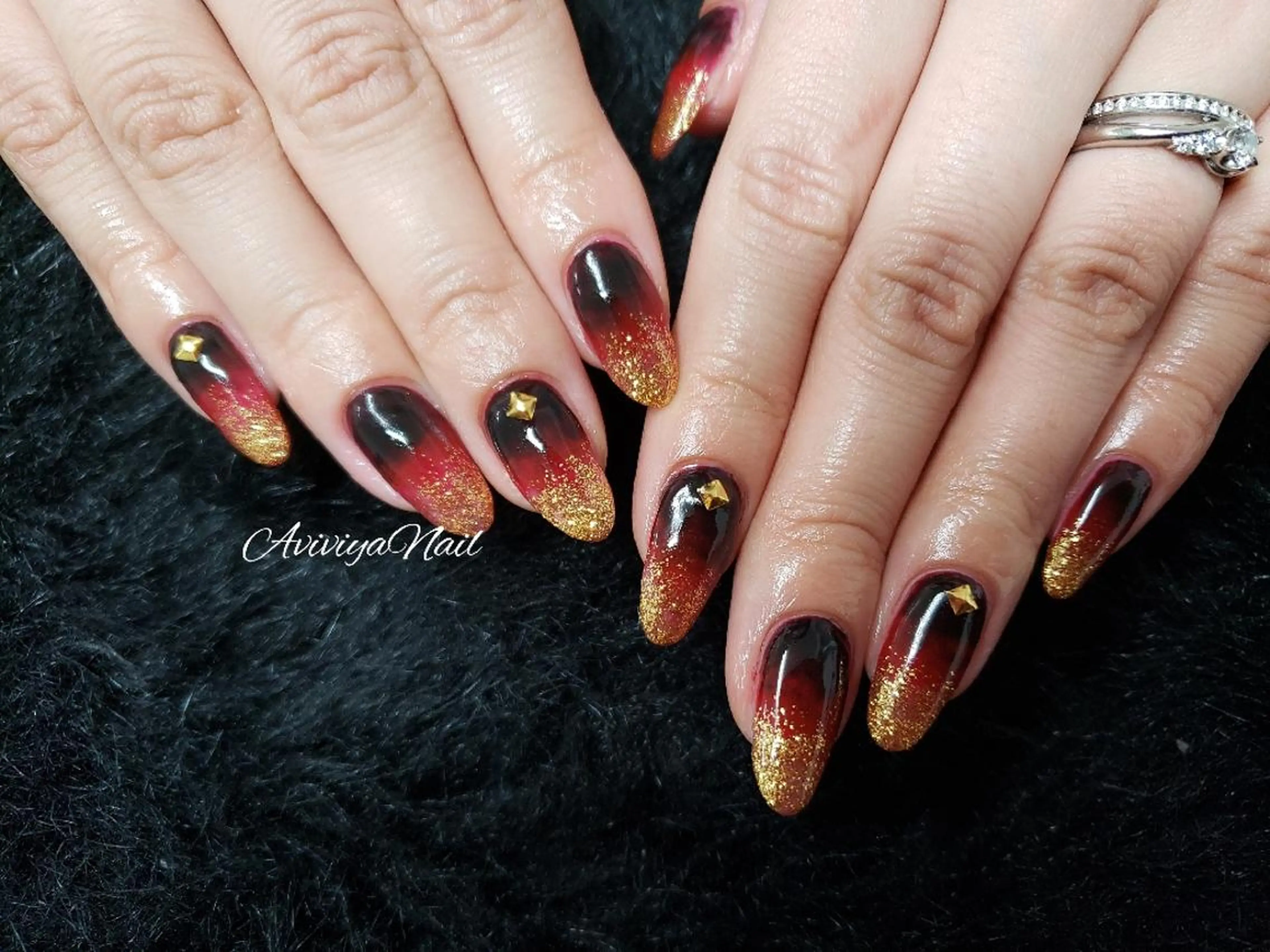 ネイル グラデーション AviviyaNail所属・kubo ayaのネイルデザイン
