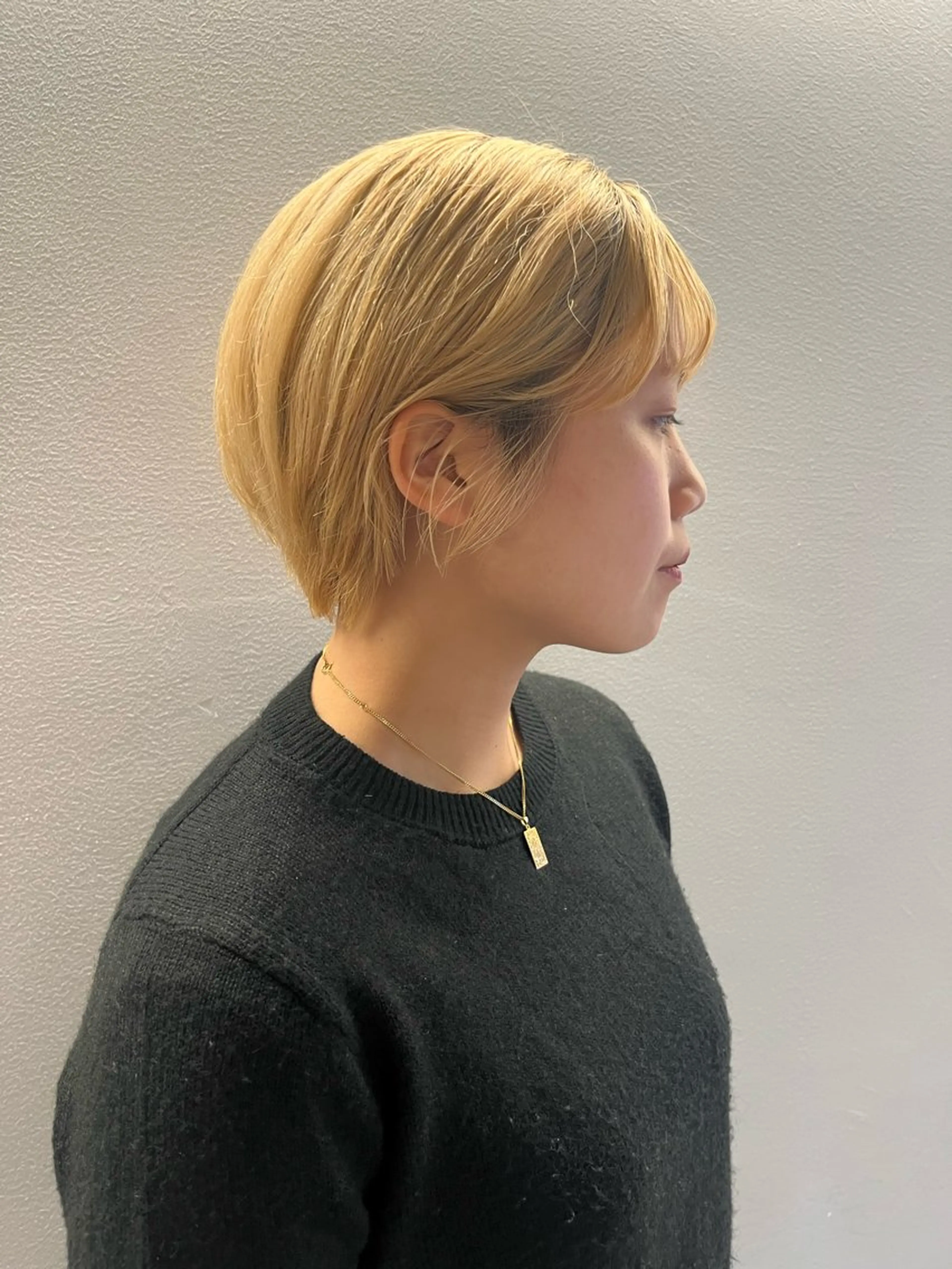 ショート ショートヘア Nary裏寺所属・Yuuna 京都美容室のヘアスタイル