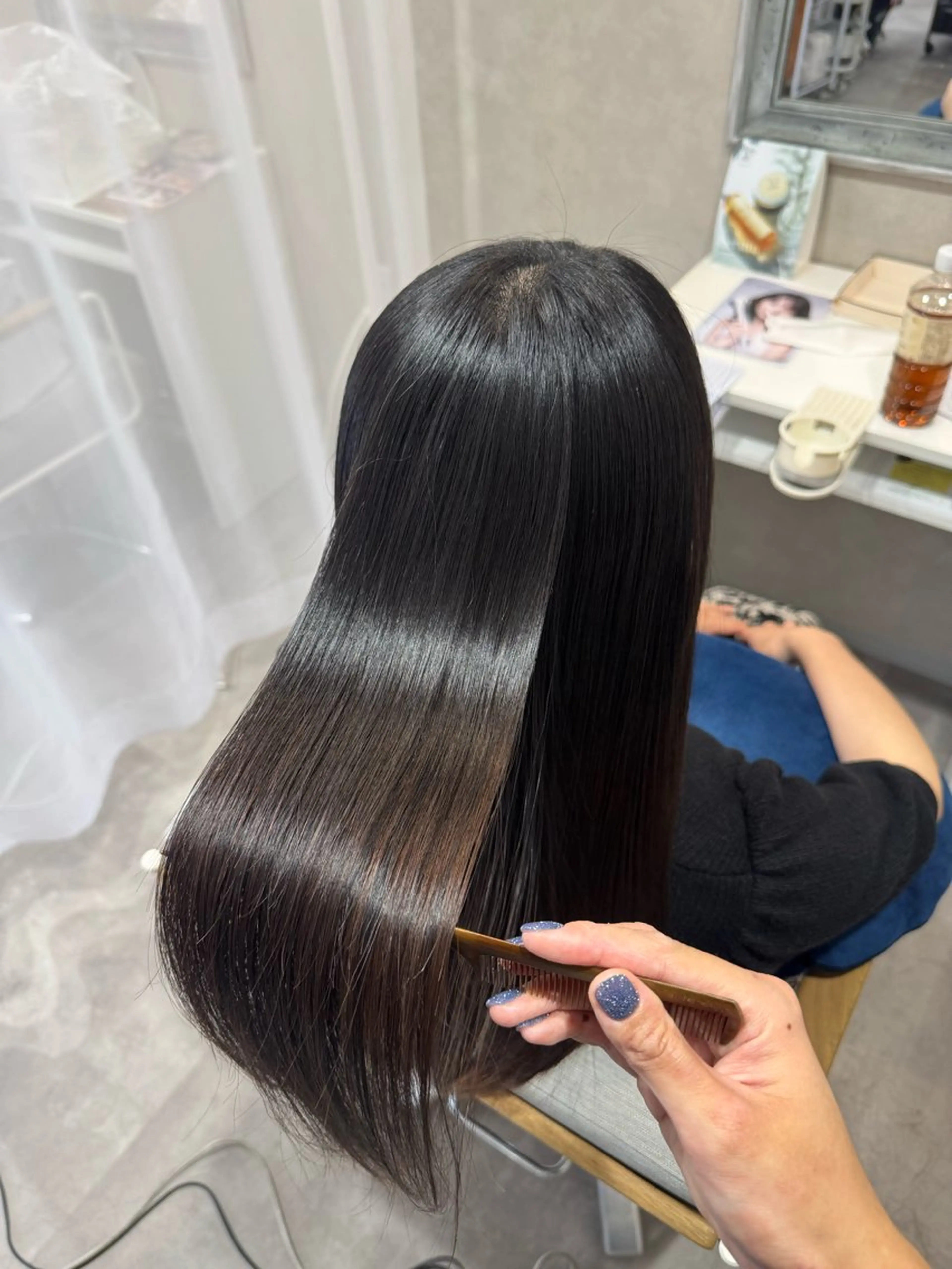【前髪の長さが気になる人向け💎】前髪カット+髪質改善ケアトリートメント💎✨の写真