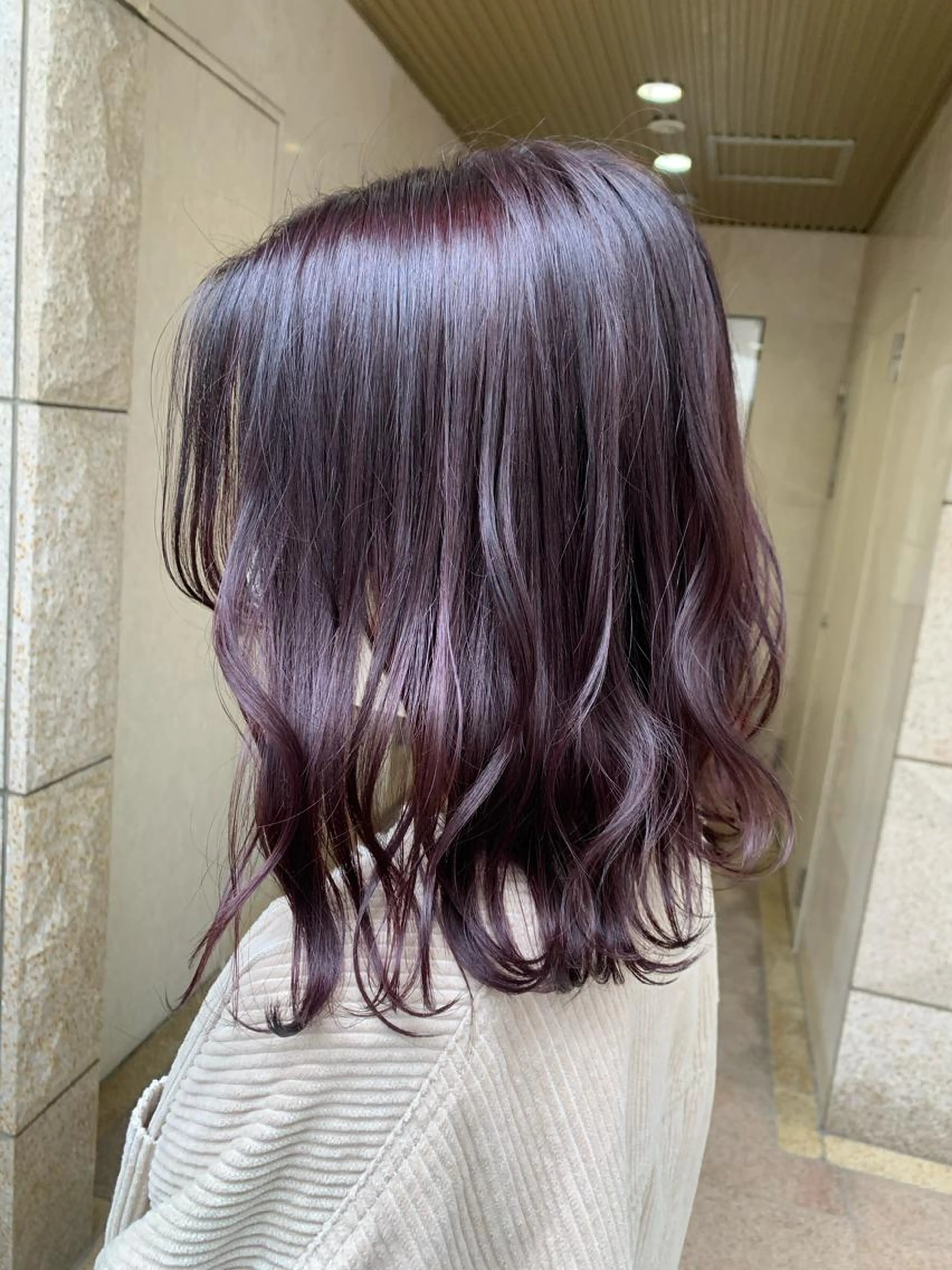 🪸🐚【トーンダウン】ワンカラー(AVEDAカラー)🐳の写真